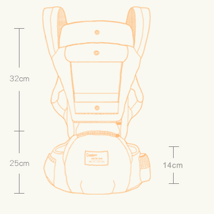 KOZYKIDS™ MULTI-FUNCTIONAL BABY WAIST STOOL