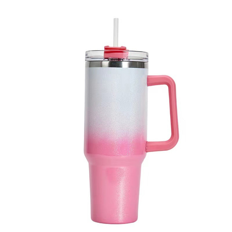 KOLDMASTER™ 40oz STRAW KOLD WATER THERMAL MUG