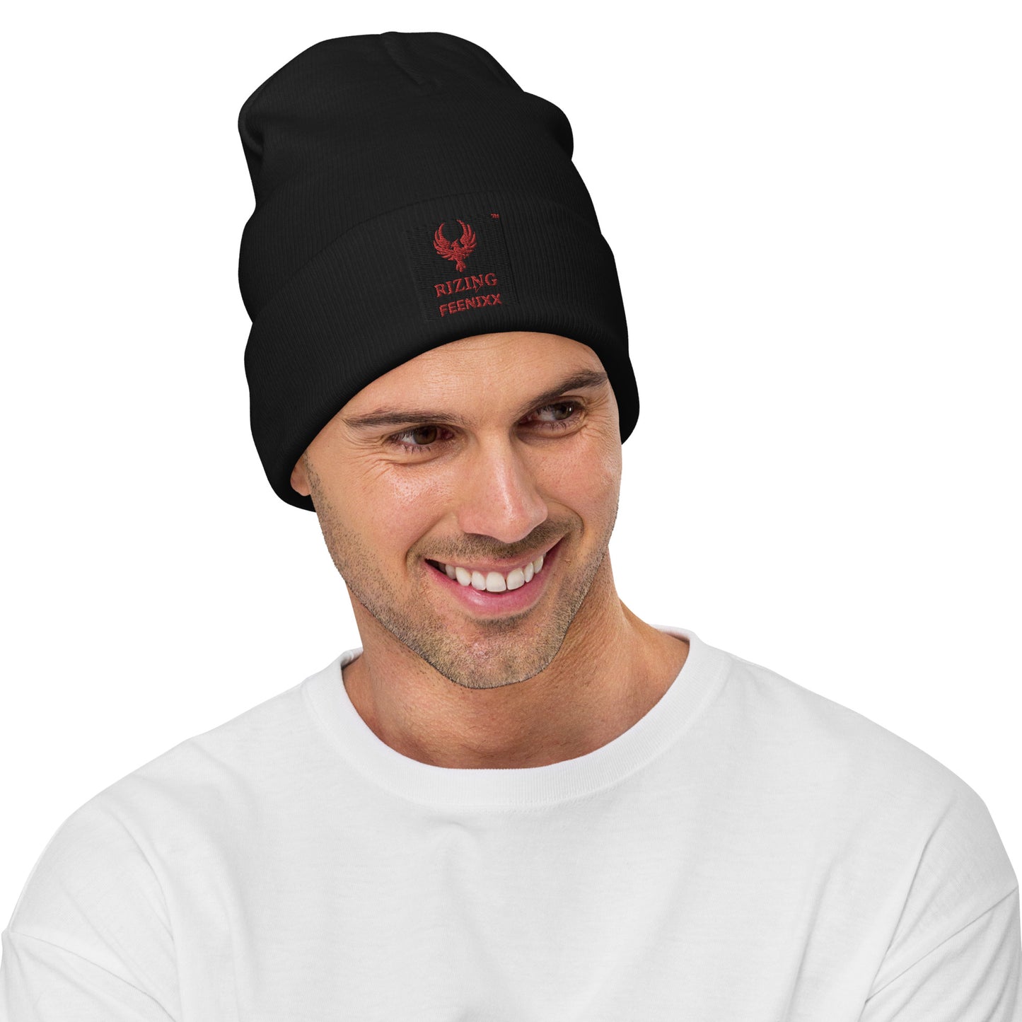 RIZING FEENIXX™ EMBROIDERED BEANIE