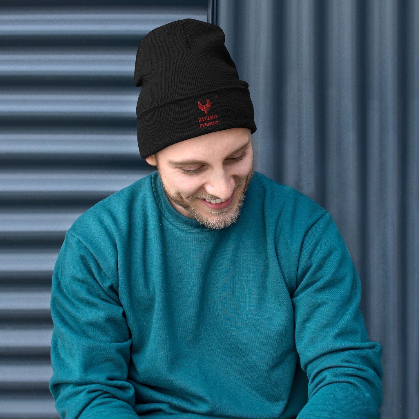 RIZING FEENIXX™ EMBROIDERED BEANIE