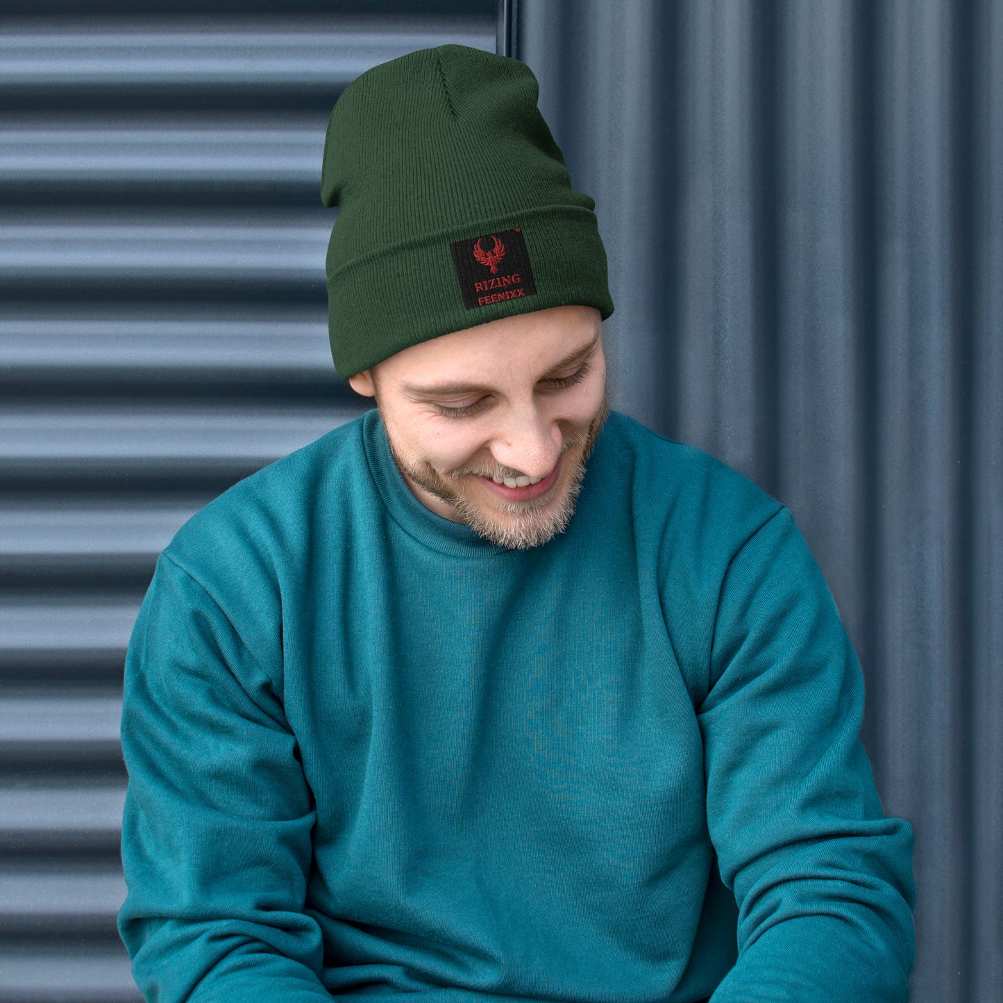 RIZING FEENIXX™ EMBROIDERED BEANIE