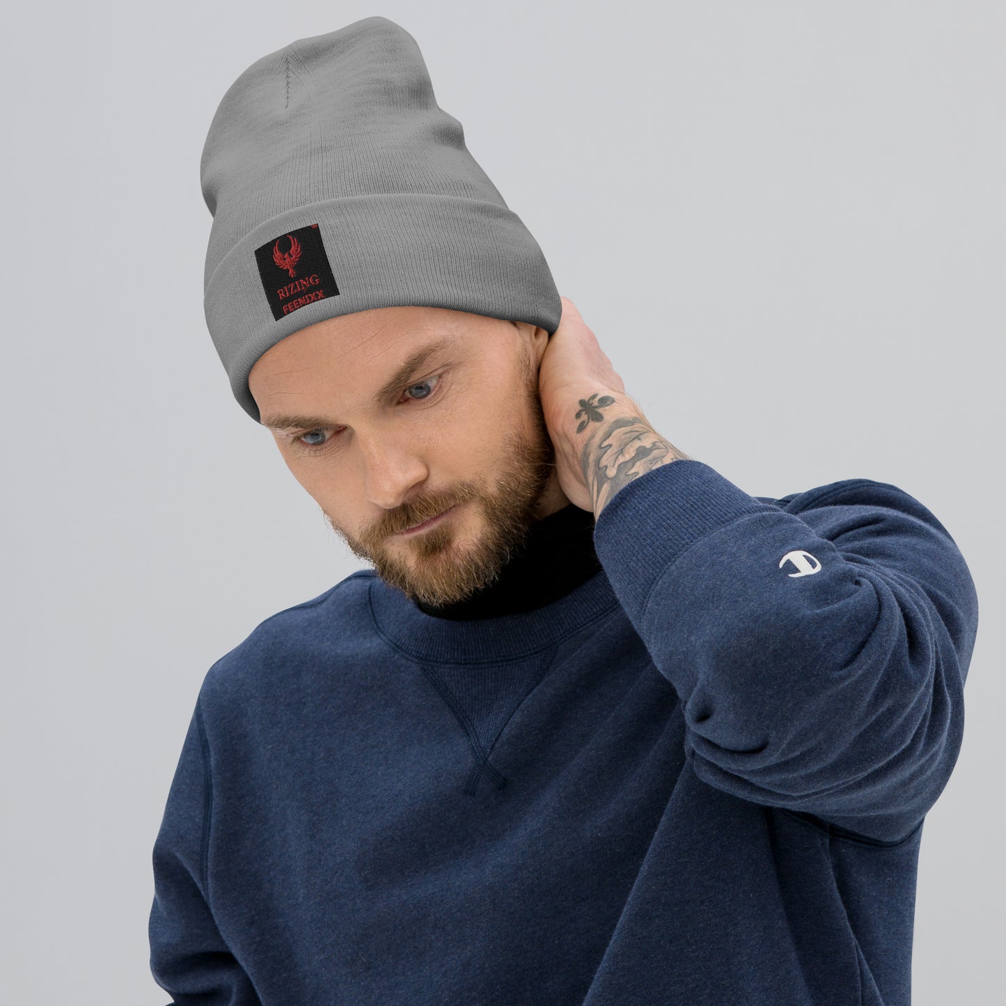 RIZING FEENIXX™ EMBROIDERED BEANIE