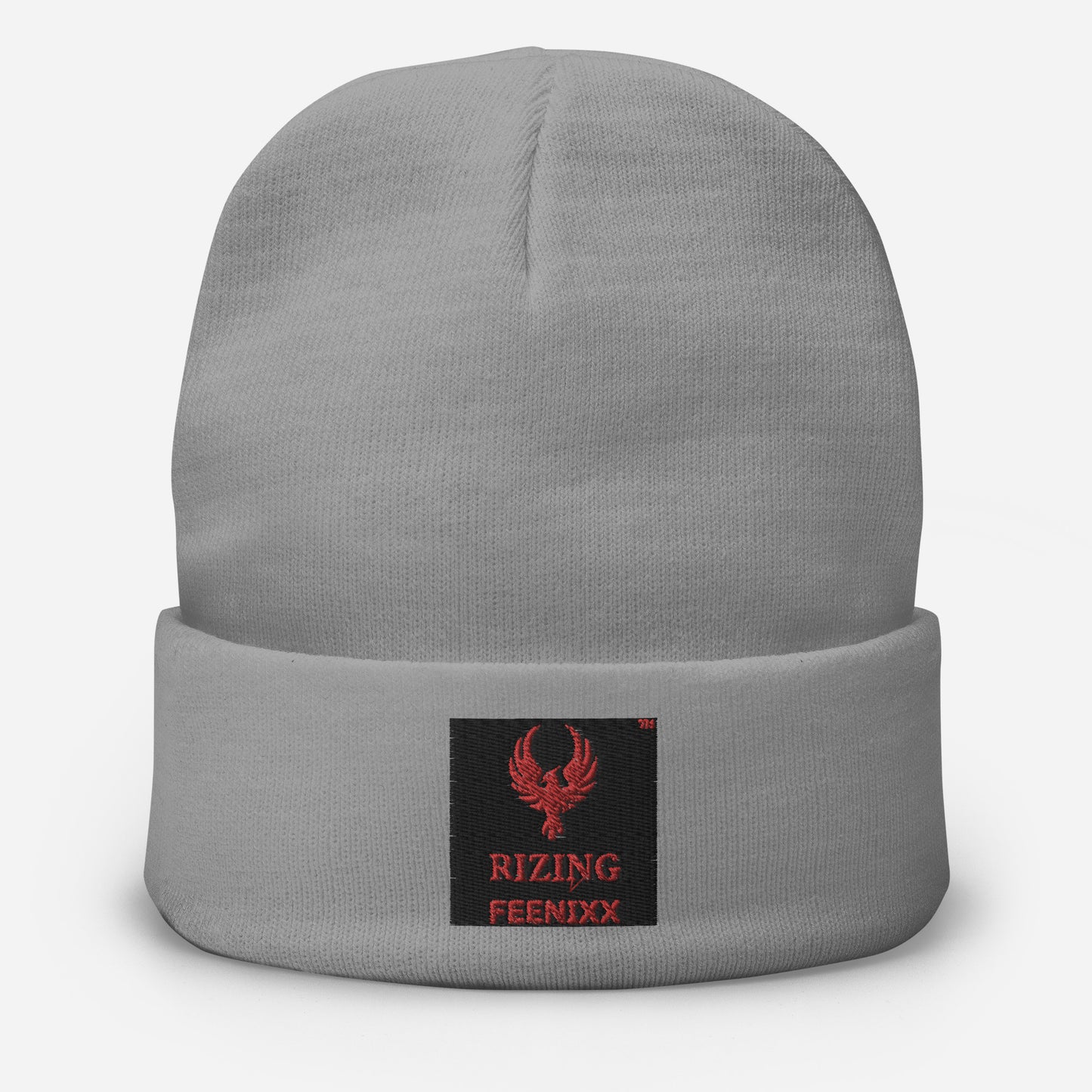 RIZING FEENIXX™ EMBROIDERED BEANIE