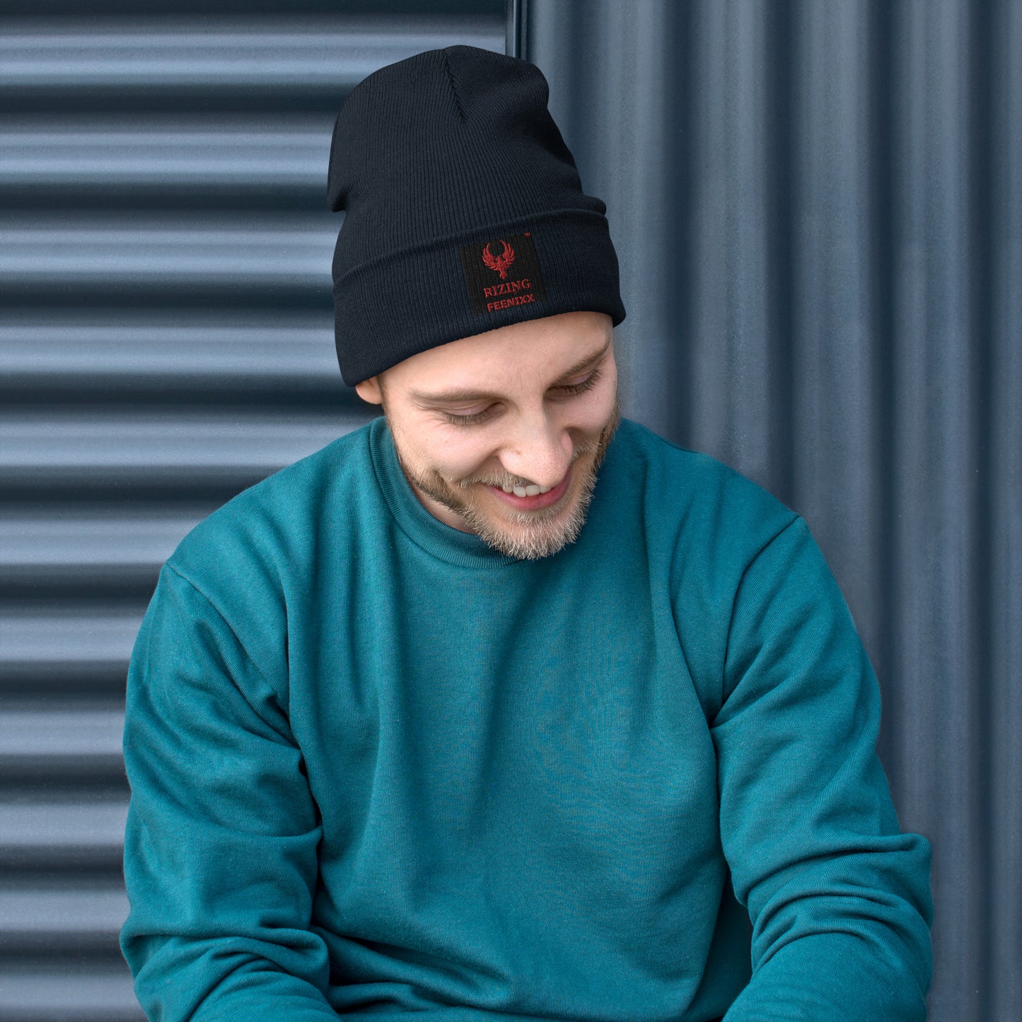 RIZING FEENIXX™ EMBROIDERED BEANIE