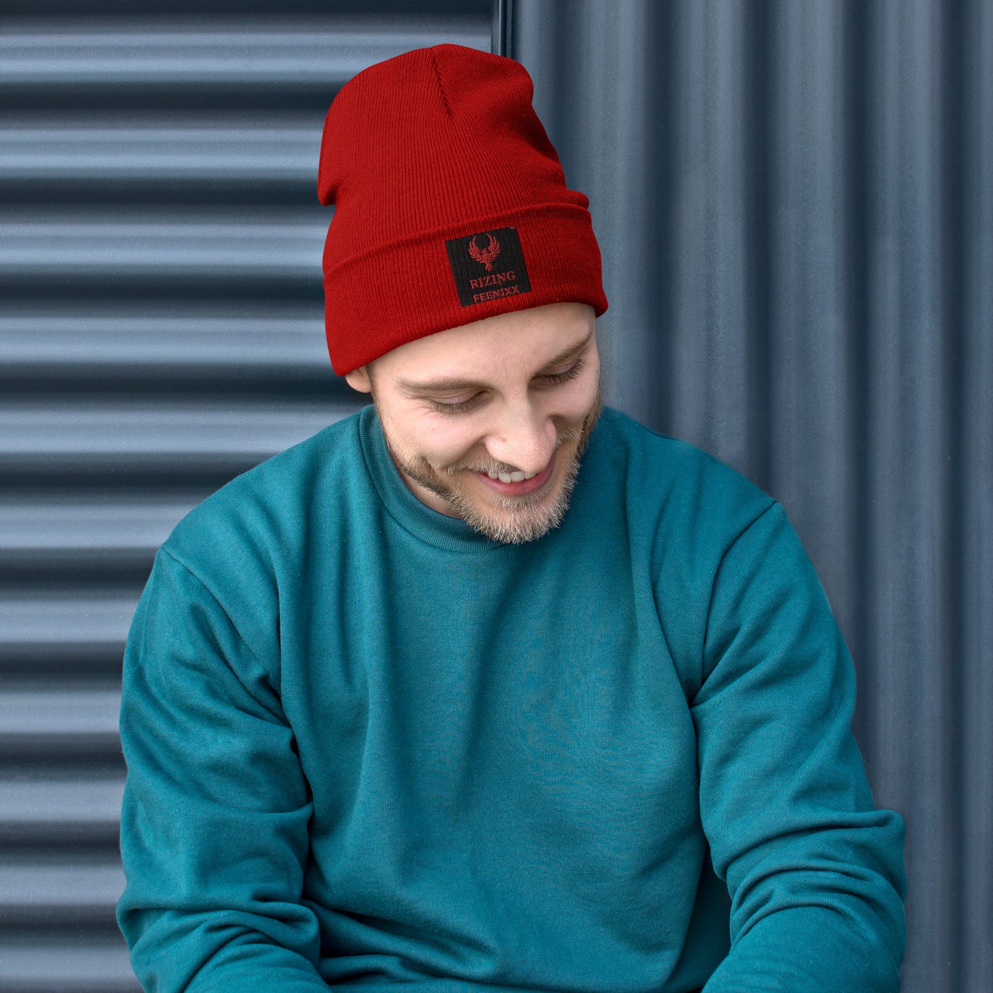 RIZING FEENIXX™ EMBROIDERED BEANIE