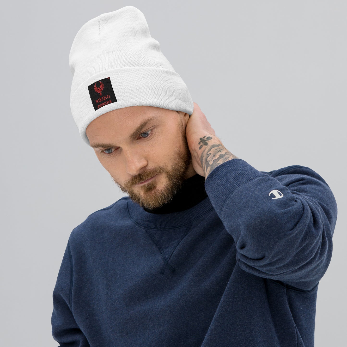 RIZING FEENIXX™ EMBROIDERED BEANIE