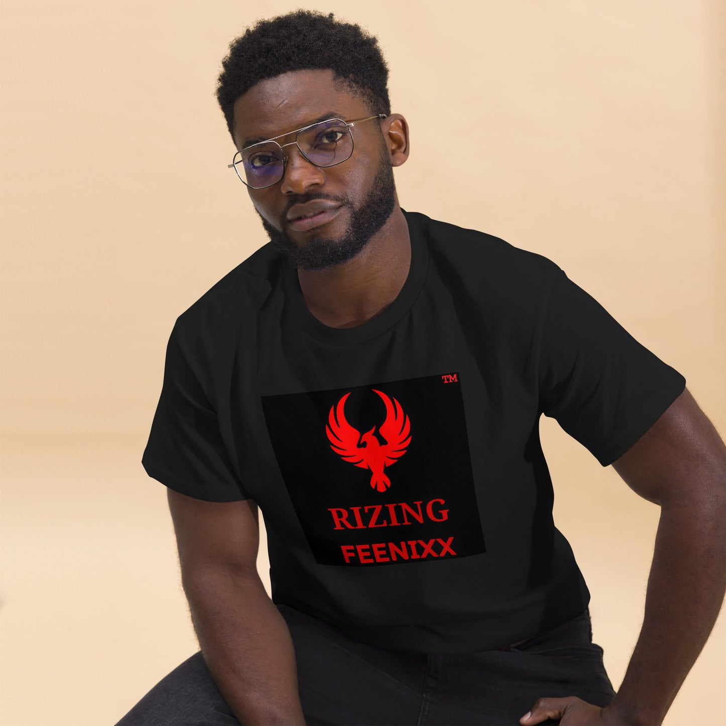 RIZING FEENIXX™ PREMIUM T-SHIRT PRINTED DESIGN IN MULTIPLE COLORS