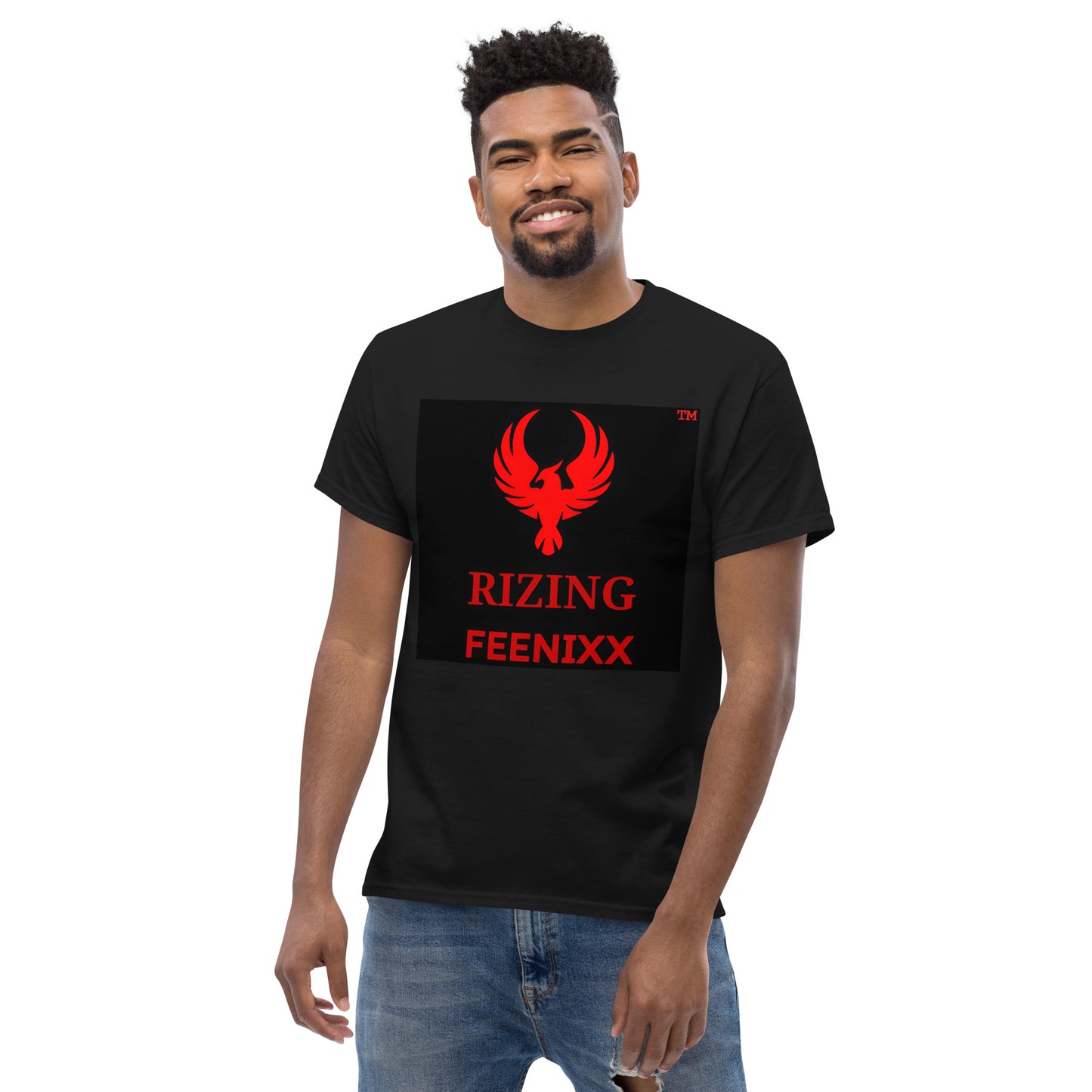 RIZING FEENIXX™ PREMIUM T-SHIRT PRINTED DESIGN IN MULTIPLE COLORS