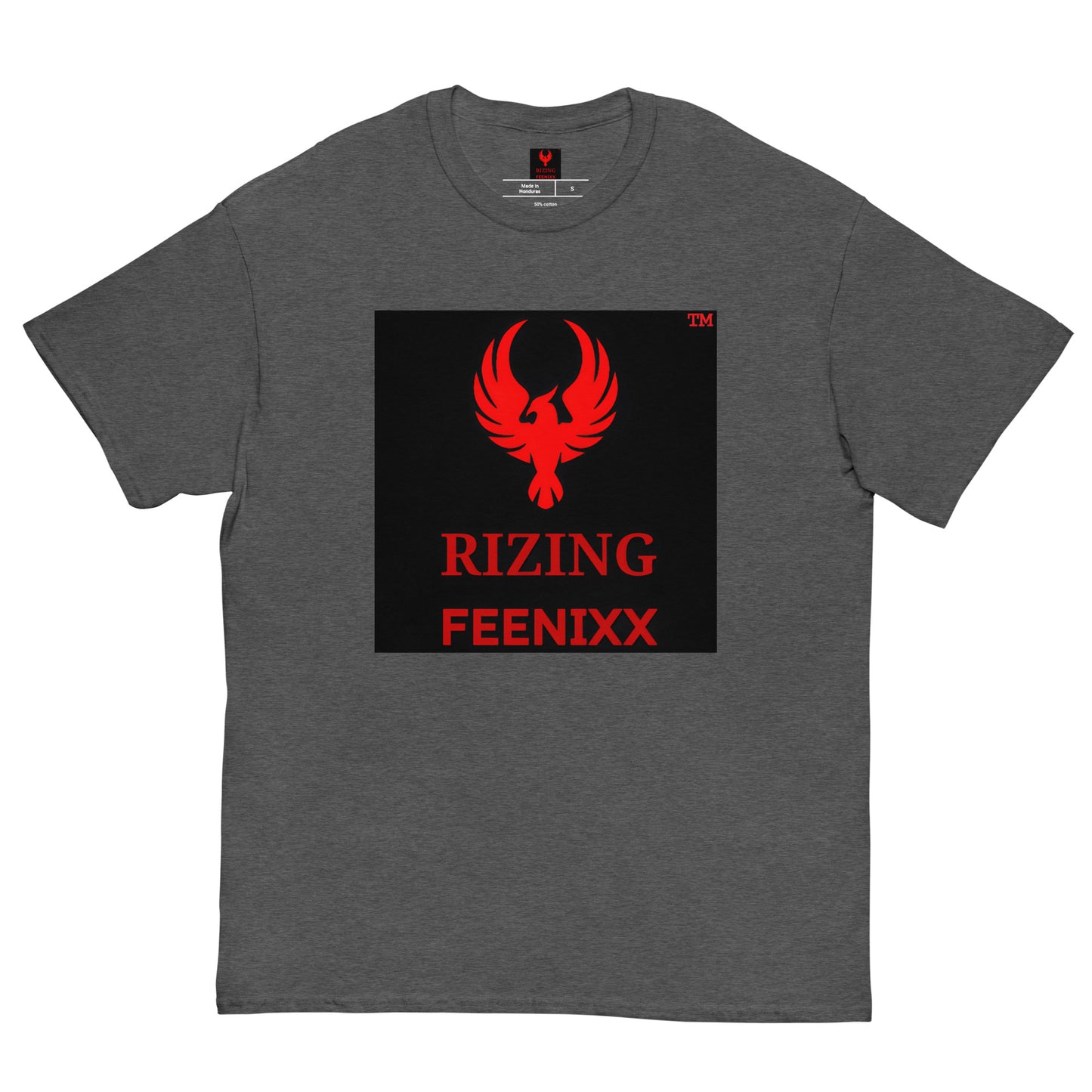 RIZING FEENIXX™ PREMIUM T-SHIRT PRINTED DESIGN IN MULTIPLE COLORS