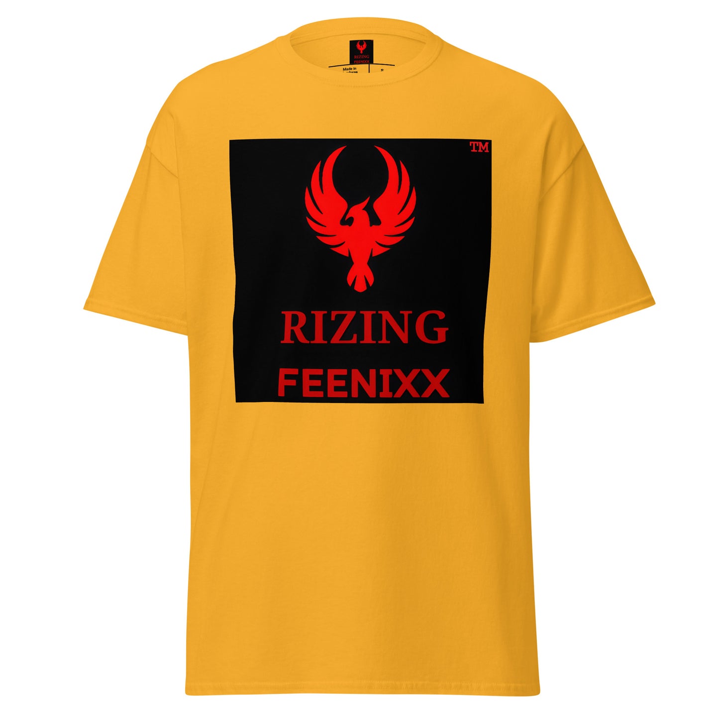 RIZING FEENIXX™ PREMIUM T-SHIRT PRINTED DESIGN IN MULTIPLE COLORS