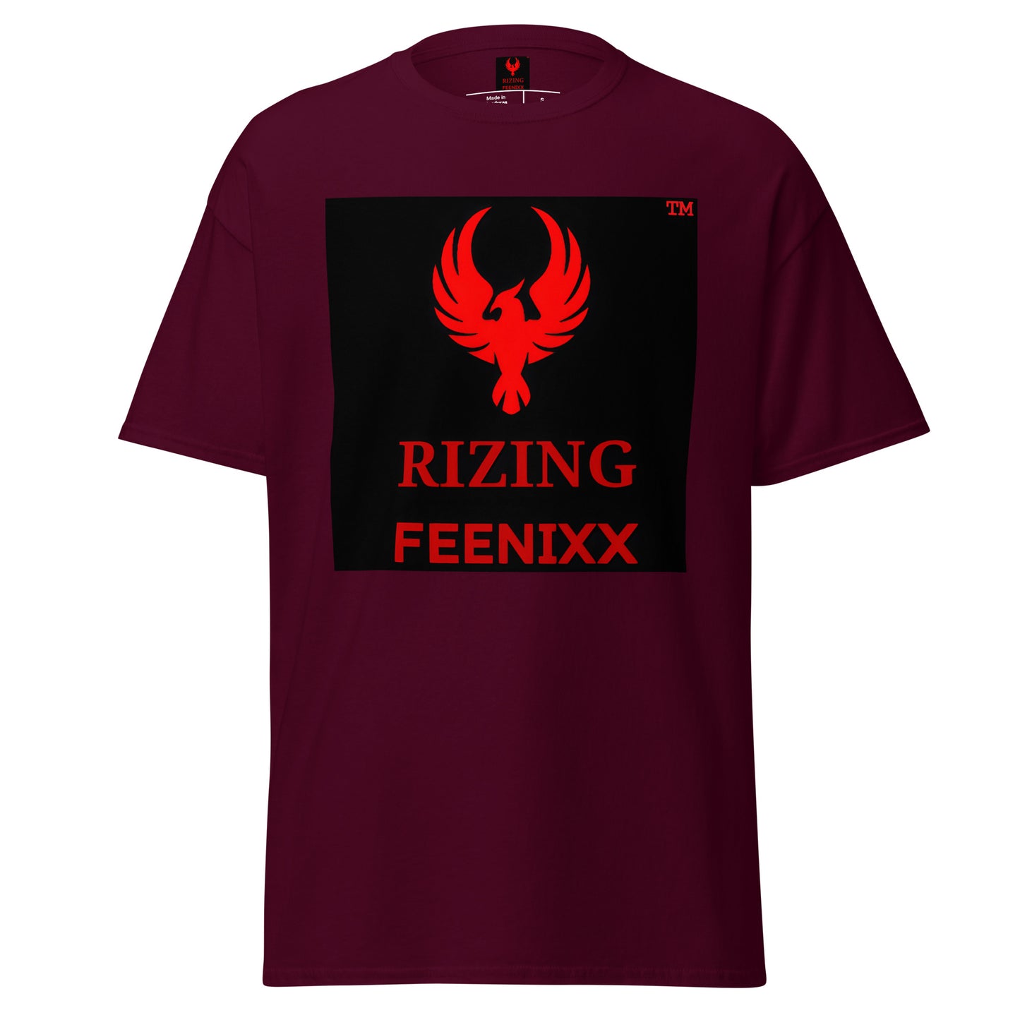 RIZING FEENIXX™ PREMIUM T-SHIRT PRINTED DESIGN IN MULTIPLE COLORS