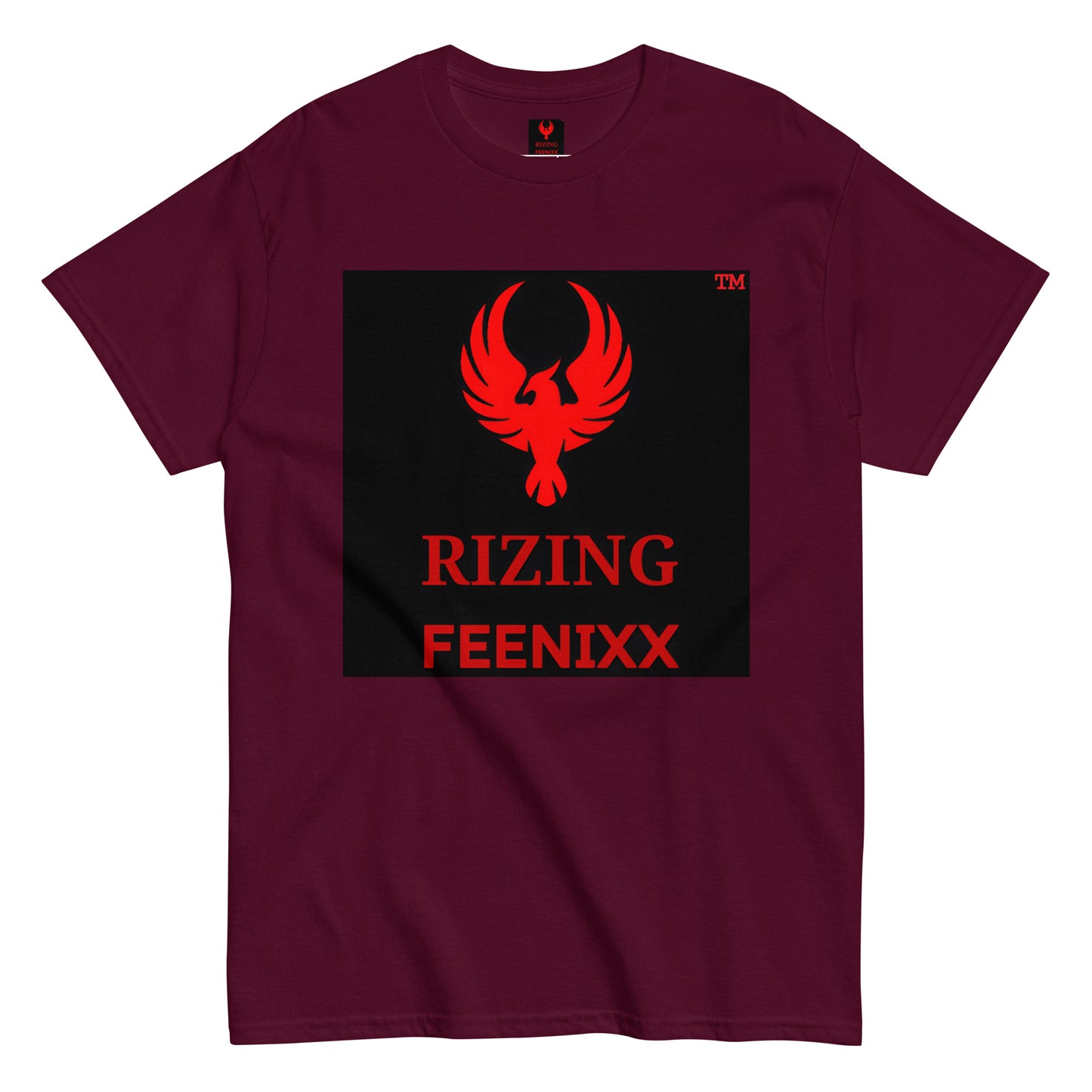 RIZING FEENIXX™ PREMIUM T-SHIRT PRINTED DESIGN IN MULTIPLE COLORS