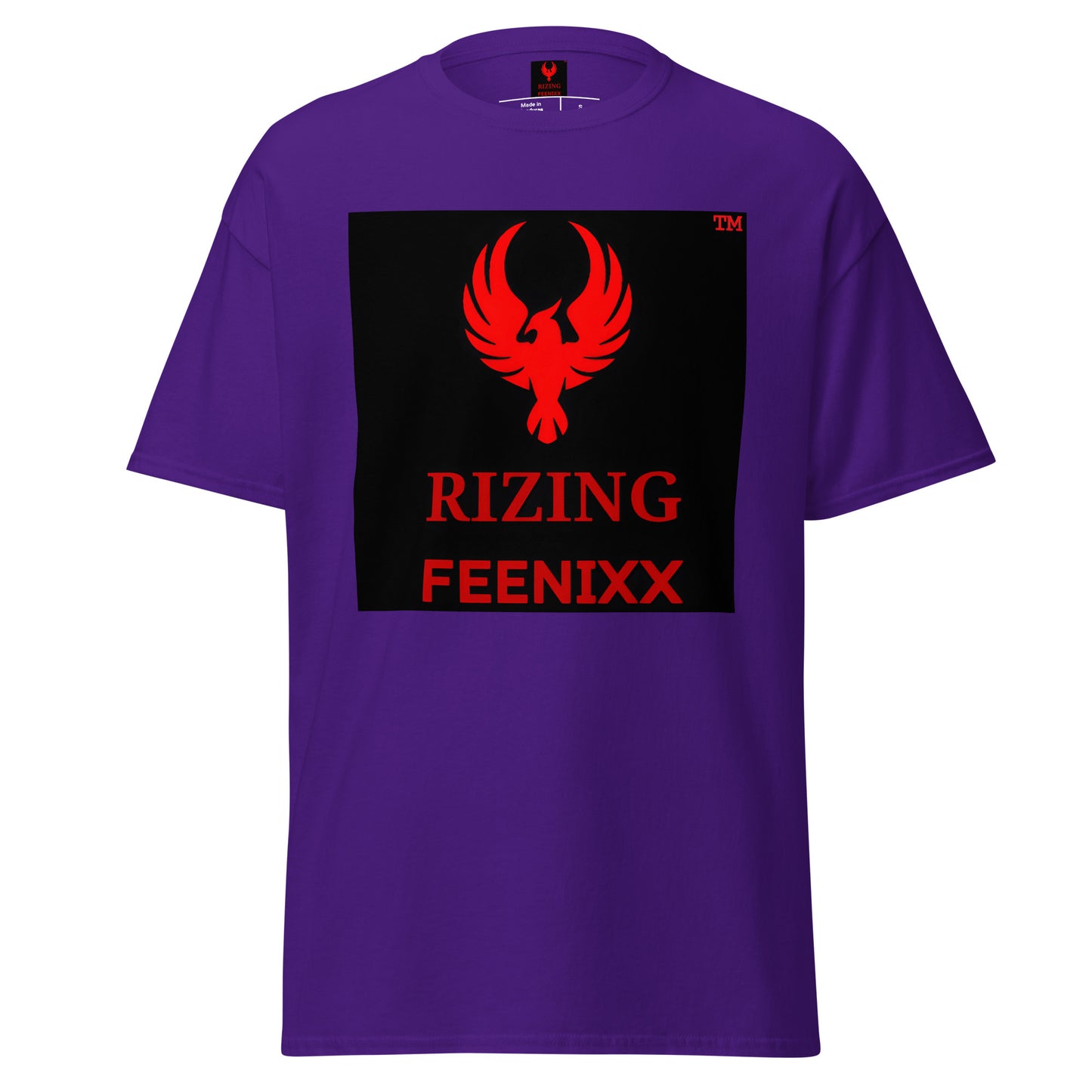 RIZING FEENIXX™ PREMIUM T-SHIRT PRINTED DESIGN IN MULTIPLE COLORS