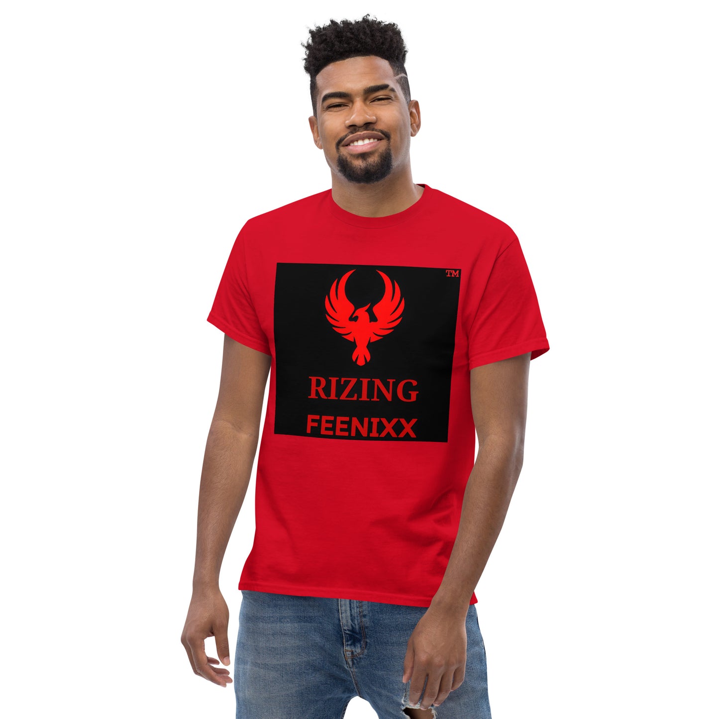 RIZING FEENIXX™ PREMIUM T-SHIRT PRINTED DESIGN IN MULTIPLE COLORS