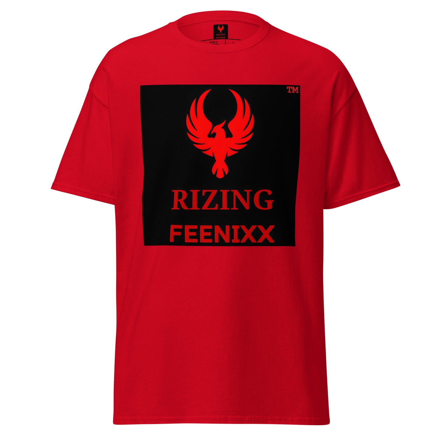 RIZING FEENIXX™ PREMIUM T-SHIRT PRINTED DESIGN IN MULTIPLE COLORS