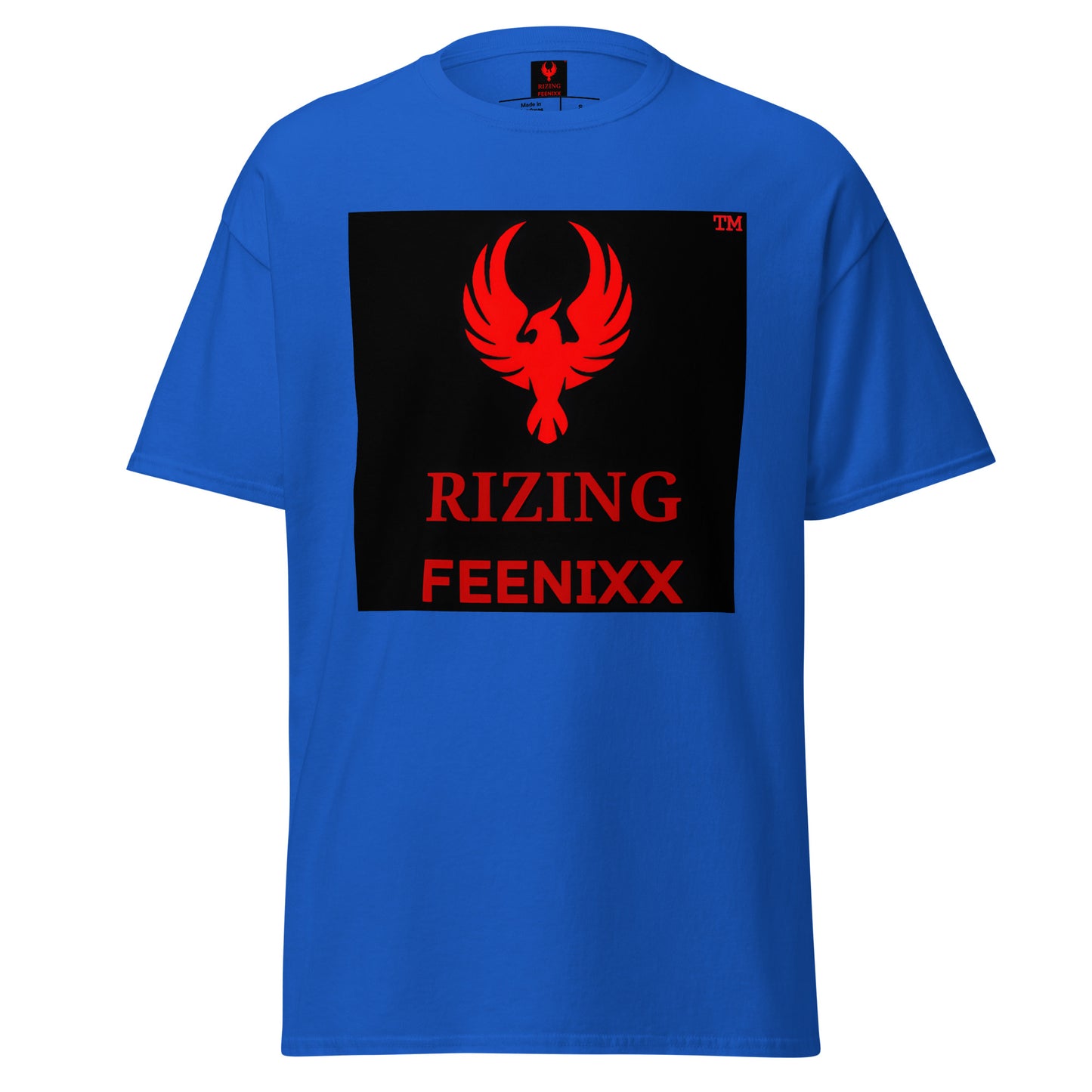 RIZING FEENIXX™ PREMIUM T-SHIRT PRINTED DESIGN IN MULTIPLE COLORS