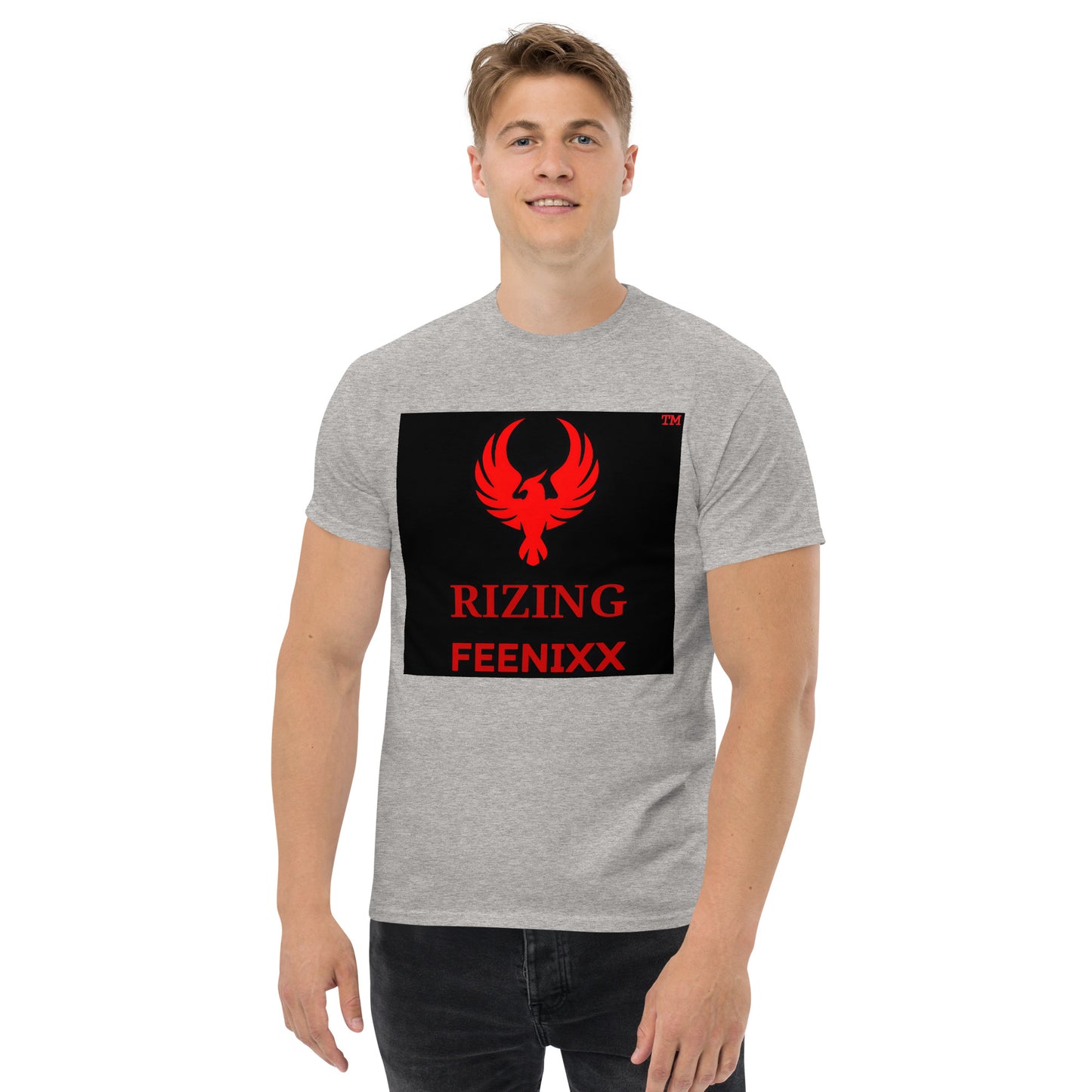 RIZING FEENIXX™ PREMIUM T-SHIRT PRINTED DESIGN IN MULTIPLE COLORS