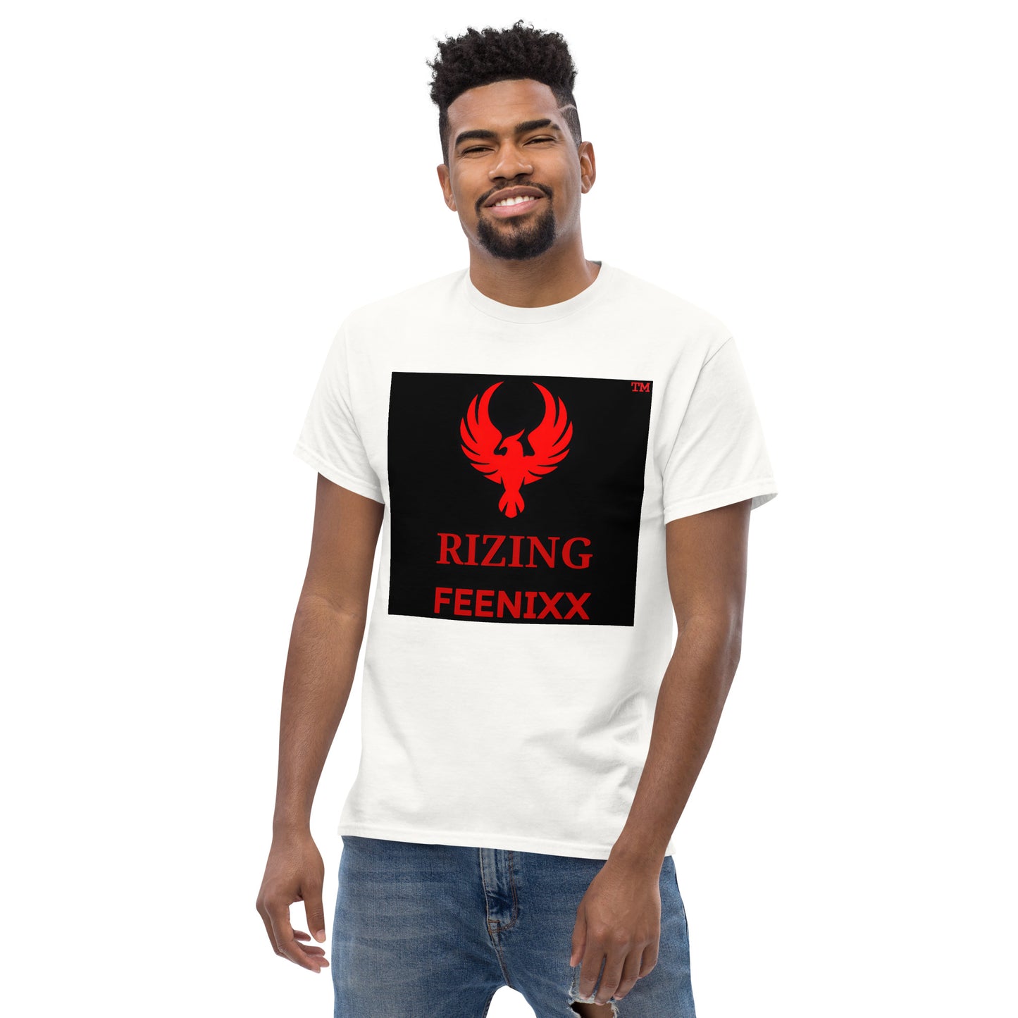 RIZING FEENIXX™ PREMIUM T-SHIRT PRINTED DESIGN IN MULTIPLE COLORS