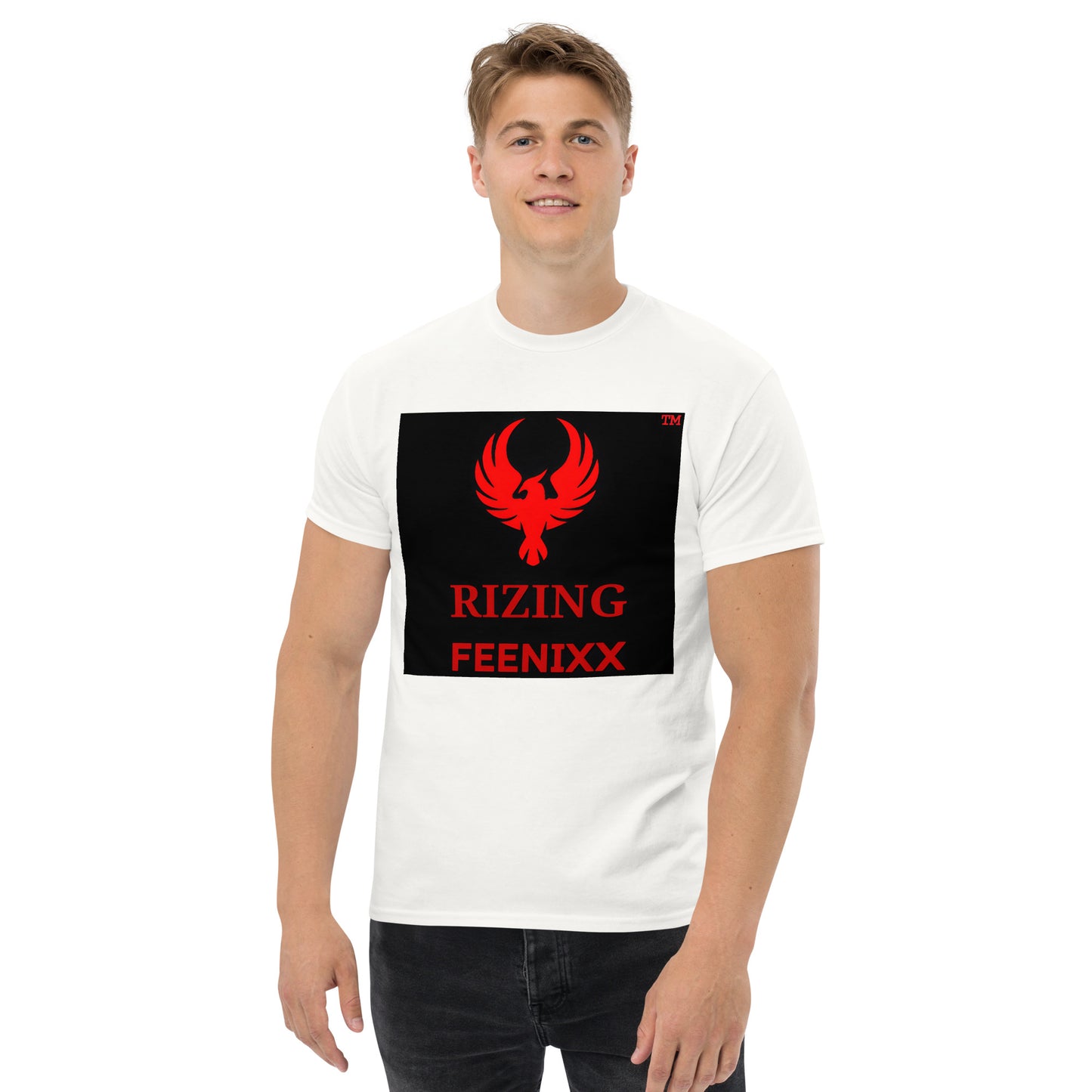 RIZING FEENIXX™ PREMIUM T-SHIRT PRINTED DESIGN IN MULTIPLE COLORS