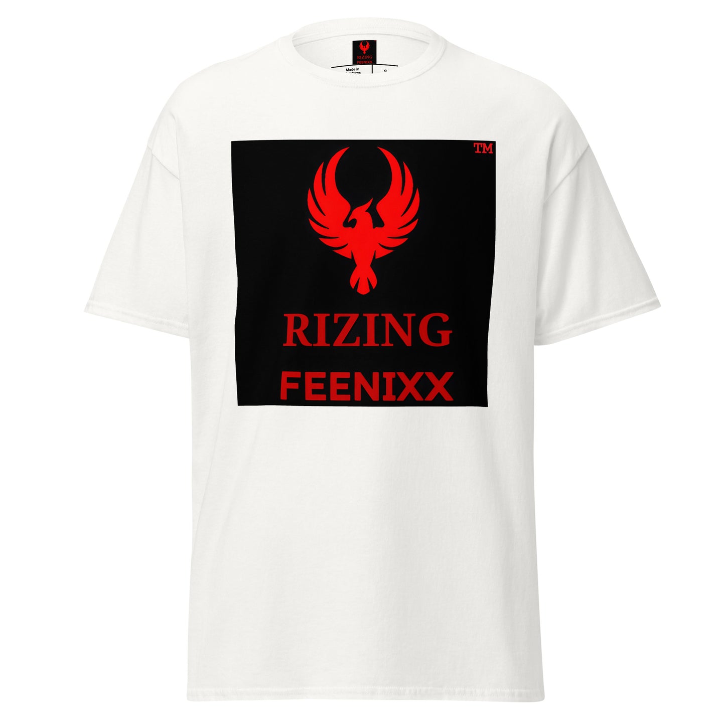 RIZING FEENIXX™ PREMIUM T-SHIRT PRINTED DESIGN IN MULTIPLE COLORS