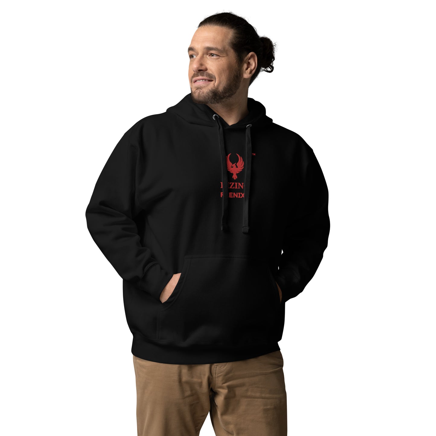 RIZING FEENIXX™ PREMIUM HOODIE EMBROIDERED DESIGN