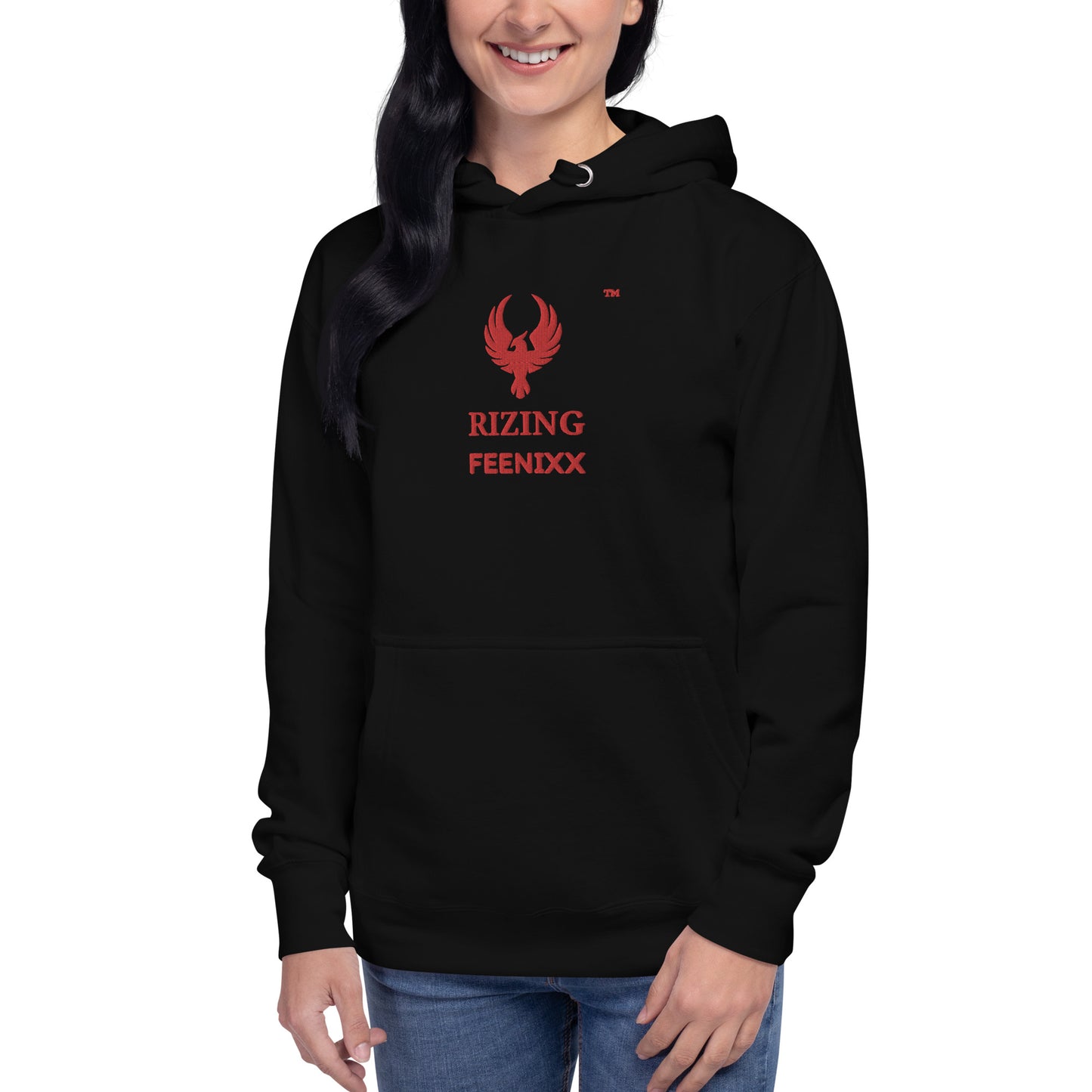 RIZING FEENIXX™ PREMIUM HOODIE EMBROIDERED DESIGN