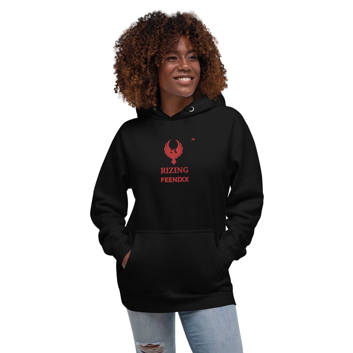 RIZING FEENIXX™ PREMIUM HOODIE EMBROIDERED DESIGN