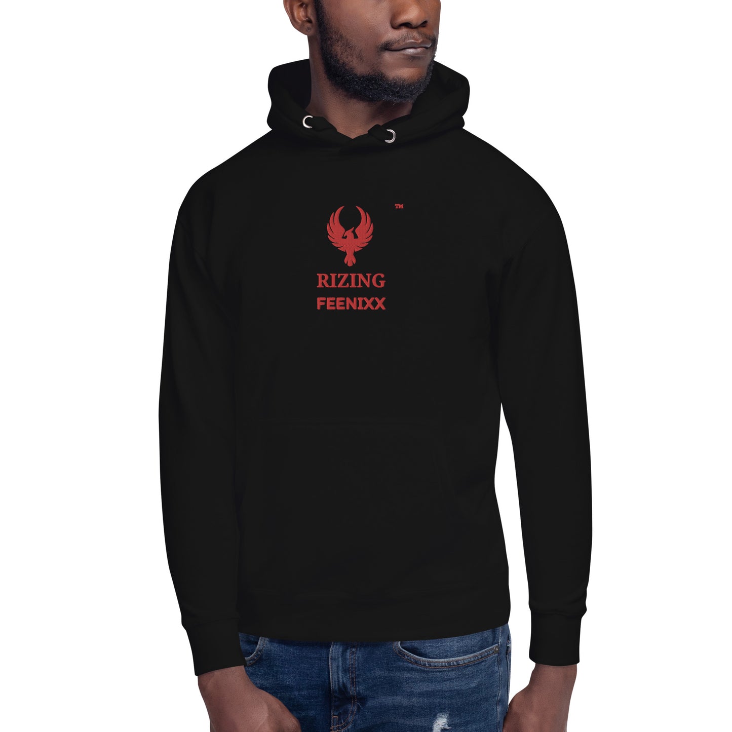 RIZING FEENIXX™ PREMIUM HOODIE EMBROIDERED DESIGN