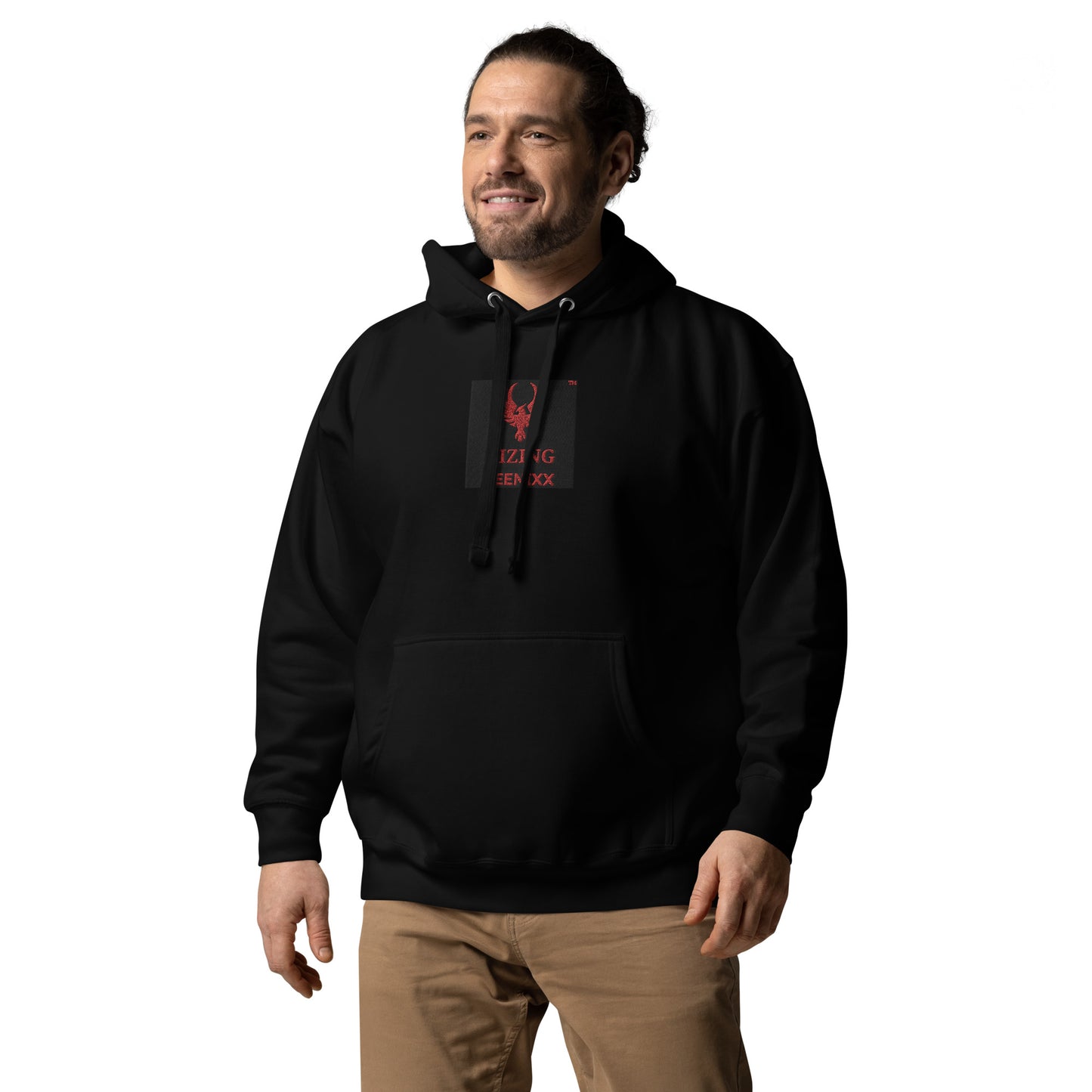 RIZING FEENIXX™ PREMIUM HOODIE EMBROIDERED DESIGN IN MULTIPLE COLORS