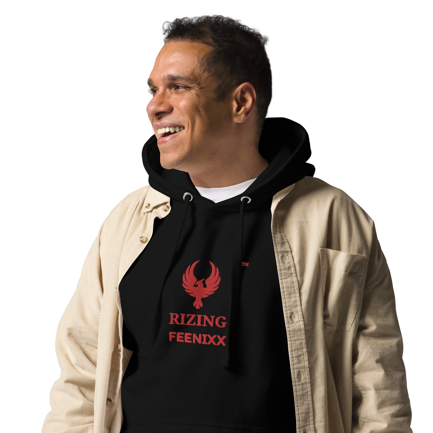 RIZING FEENIXX™ PREMIUM HOODIE EMBROIDERED DESIGN