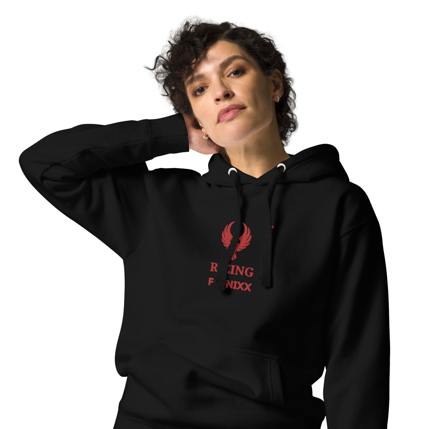 RIZING FEENIXX™ PREMIUM HOODIE EMBROIDERED DESIGN