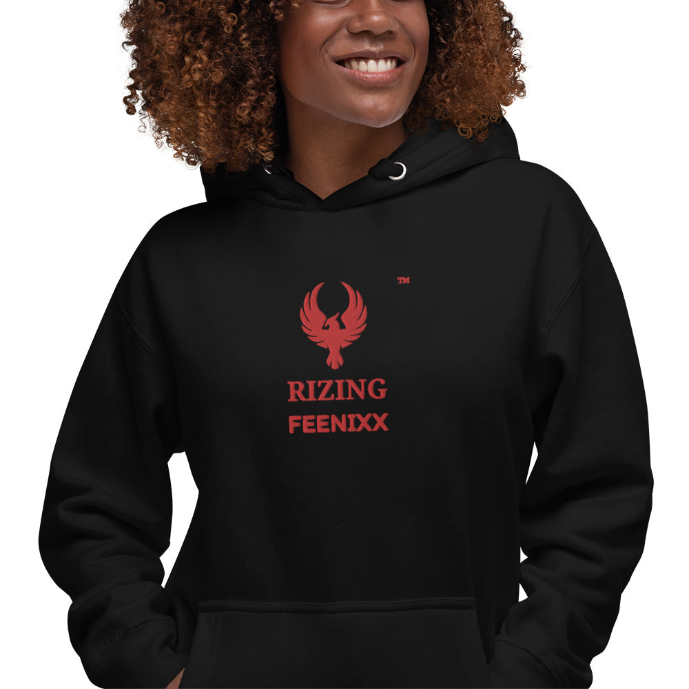 RIZING FEENIXX™ PREMIUM HOODIE EMBROIDERED DESIGN