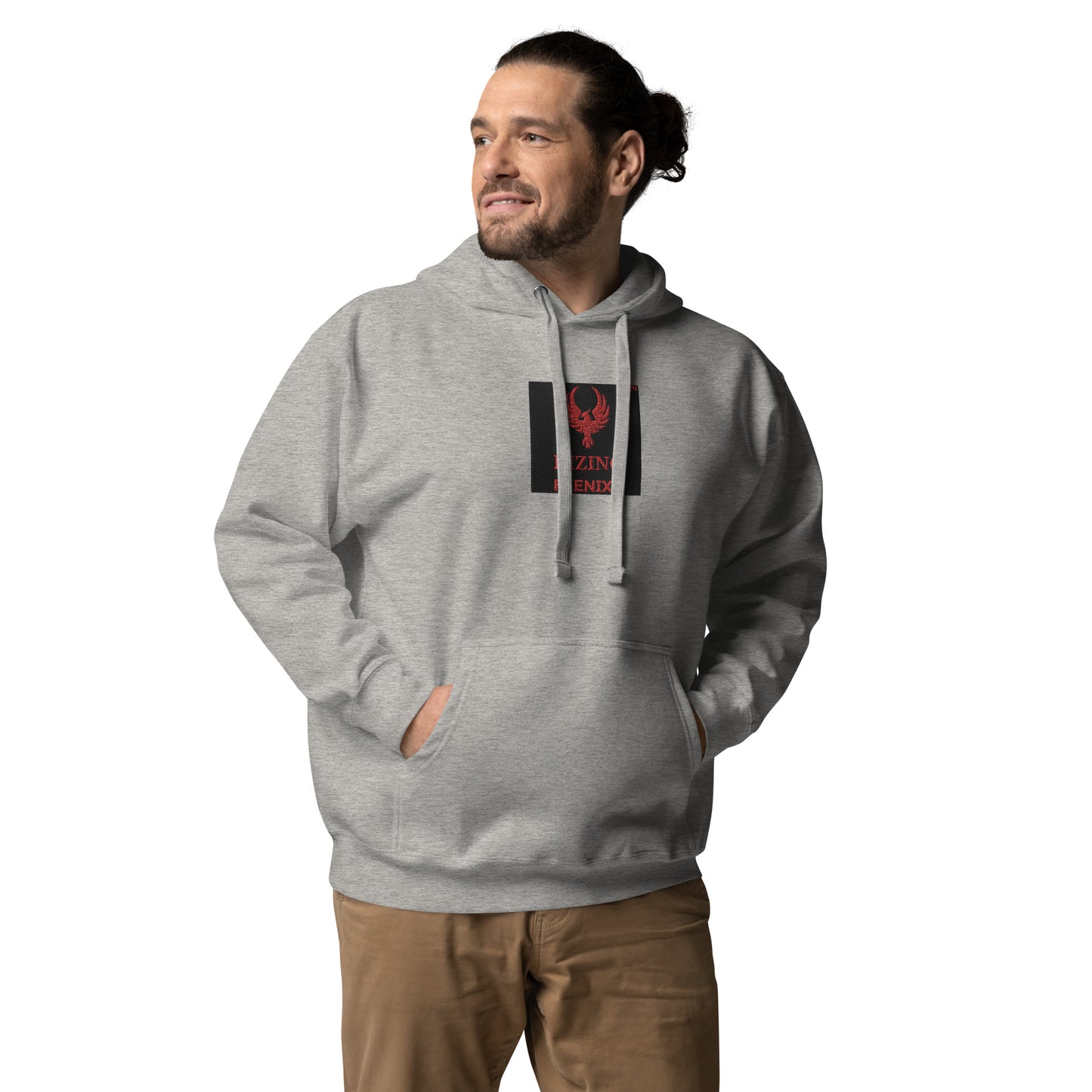 RIZING FEENIXX™ PREMIUM HOODIE EMBROIDERED DESIGN IN MULTIPLE COLORS