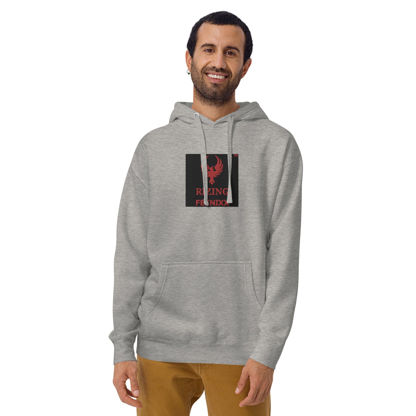 RIZING FEENIXX™ PREMIUM HOODIE EMBROIDERED DESIGN IN MULTIPLE COLORS