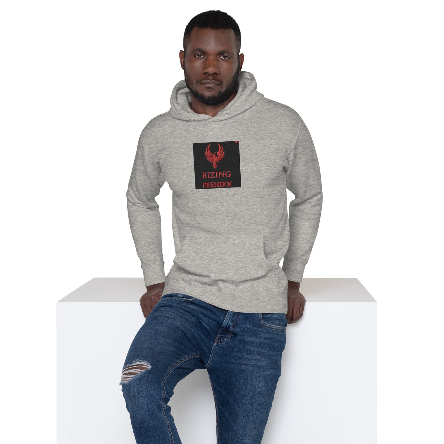 RIZING FEENIXX™ PREMIUM HOODIE EMBROIDERED DESIGN IN MULTIPLE COLORS