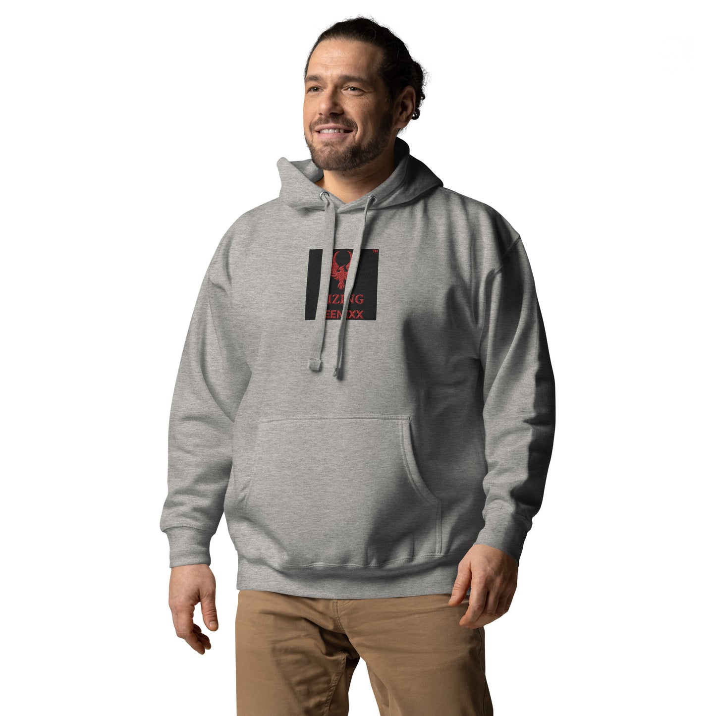 RIZING FEENIXX™ PREMIUM HOODIE EMBROIDERED DESIGN IN MULTIPLE COLORS