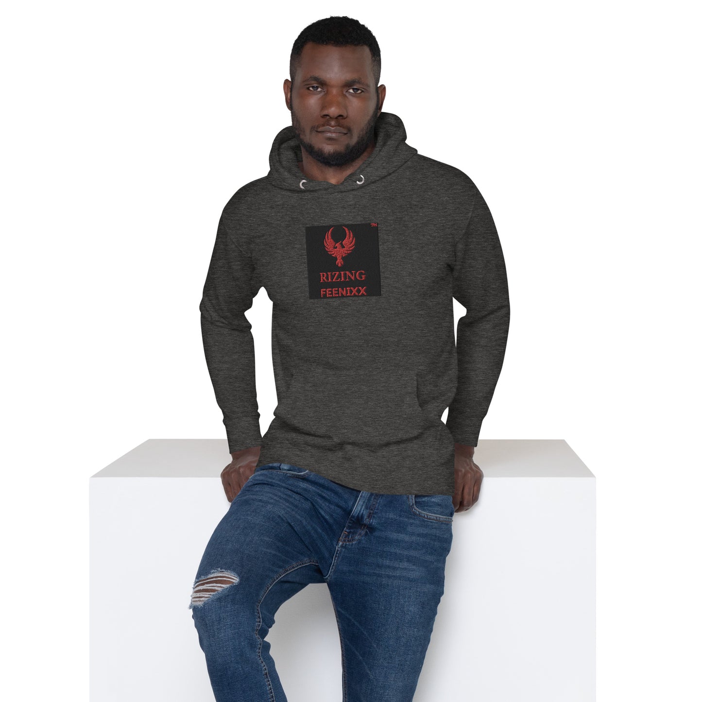 RIZING FEENIXX™ PREMIUM HOODIE EMBROIDERED DESIGN IN MULTIPLE COLORS