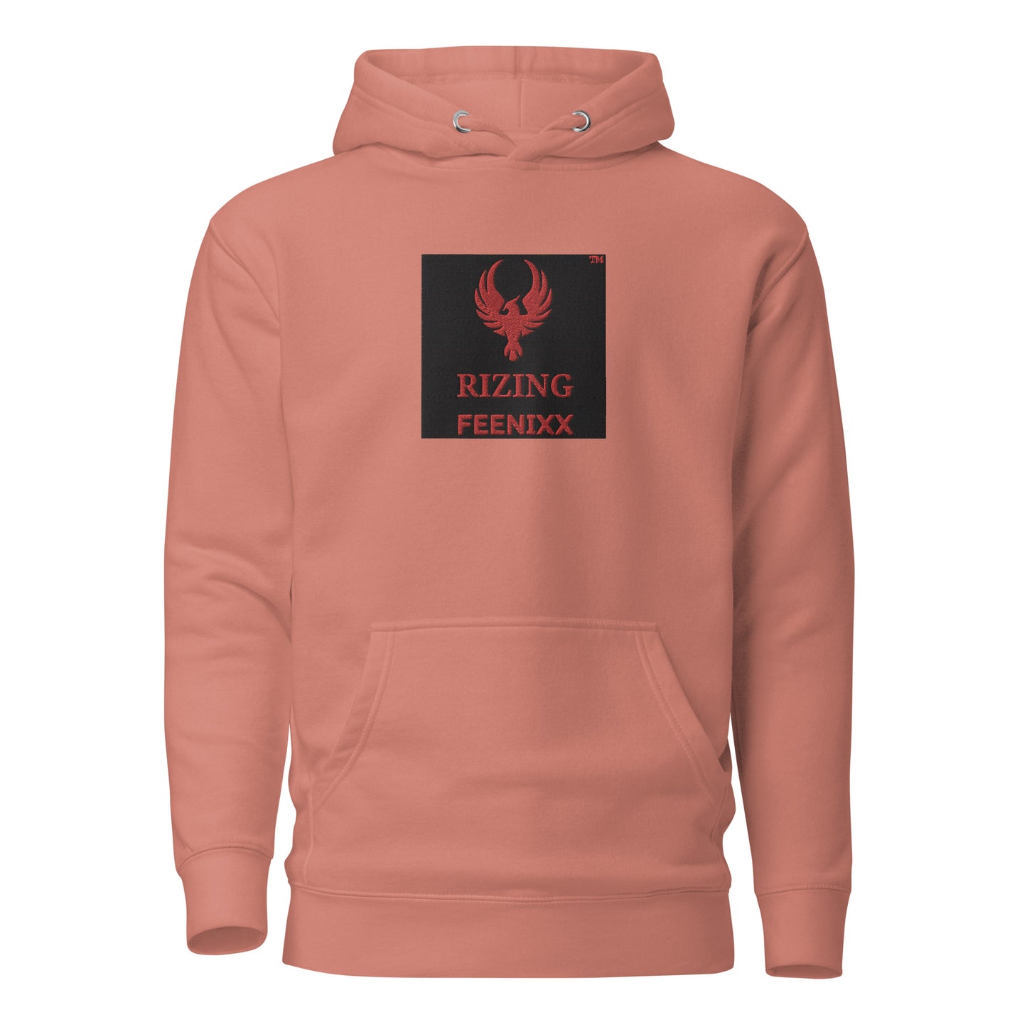 RIZING FEENIXX™ PREMIUM HOODIE EMBROIDERED DESIGN IN MULTIPLE COLORS