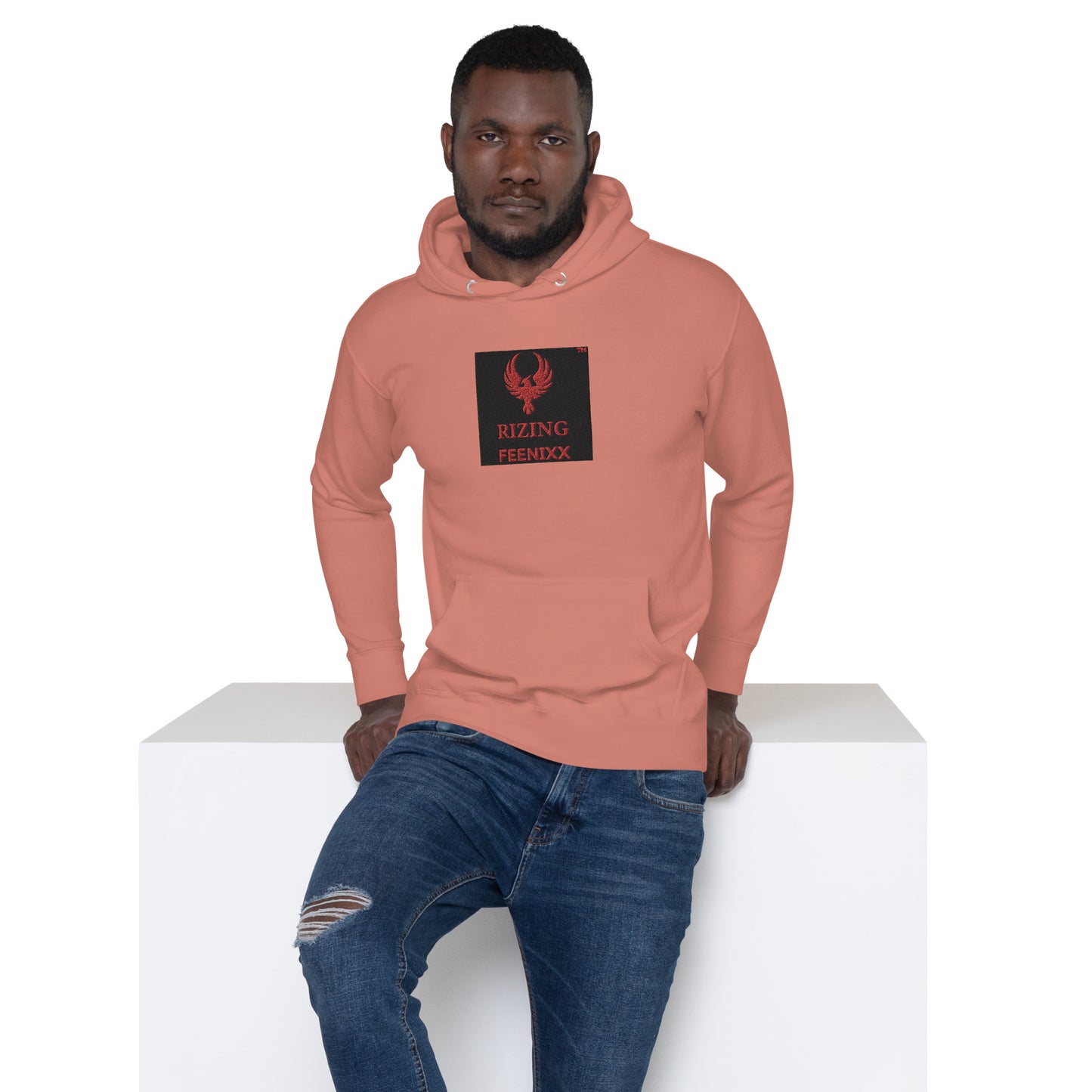 RIZING FEENIXX™ PREMIUM HOODIE EMBROIDERED DESIGN IN MULTIPLE COLORS