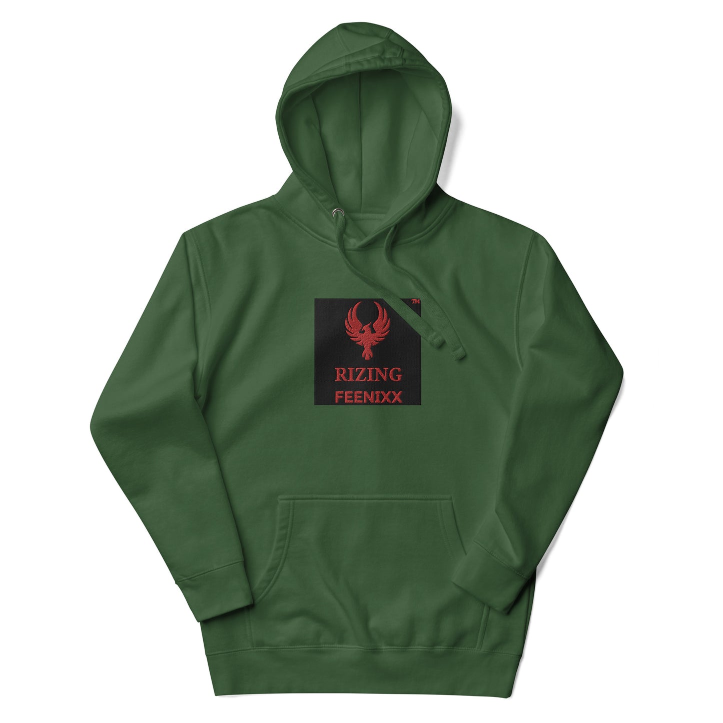 RIZING FEENIXX™ PREMIUM HOODIE EMBROIDERED DESIGN IN MULTIPLE COLORS