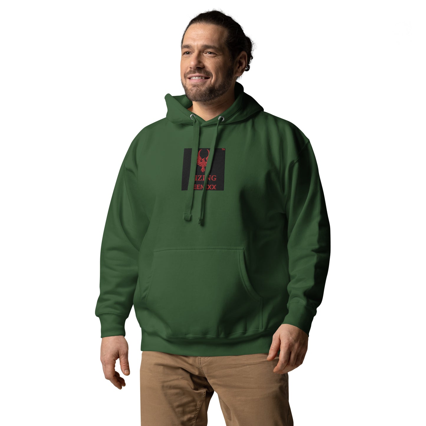 RIZING FEENIXX™ PREMIUM HOODIE EMBROIDERED DESIGN IN MULTIPLE COLORS