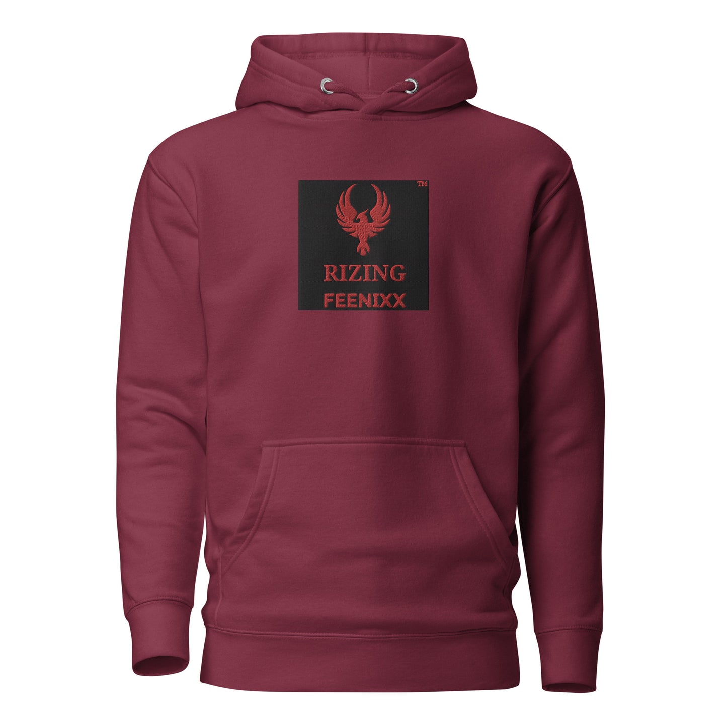 RIZING FEENIXX™ PREMIUM HOODIE EMBROIDERED DESIGN IN MULTIPLE COLORS