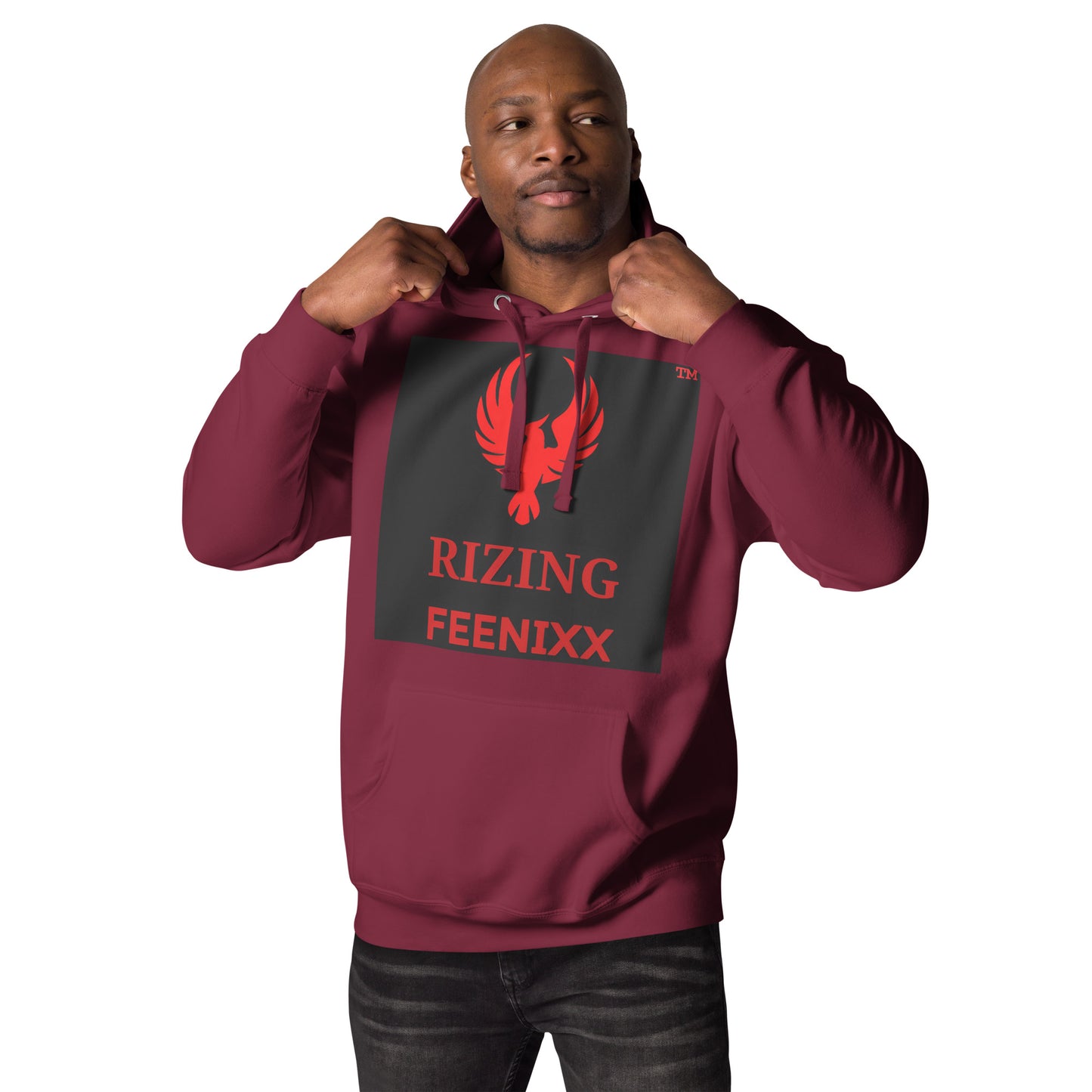 RIZING FEENIXX™ PREMIUM HOODIE PRINTED DESIGN IN MULTIPLE COLORS