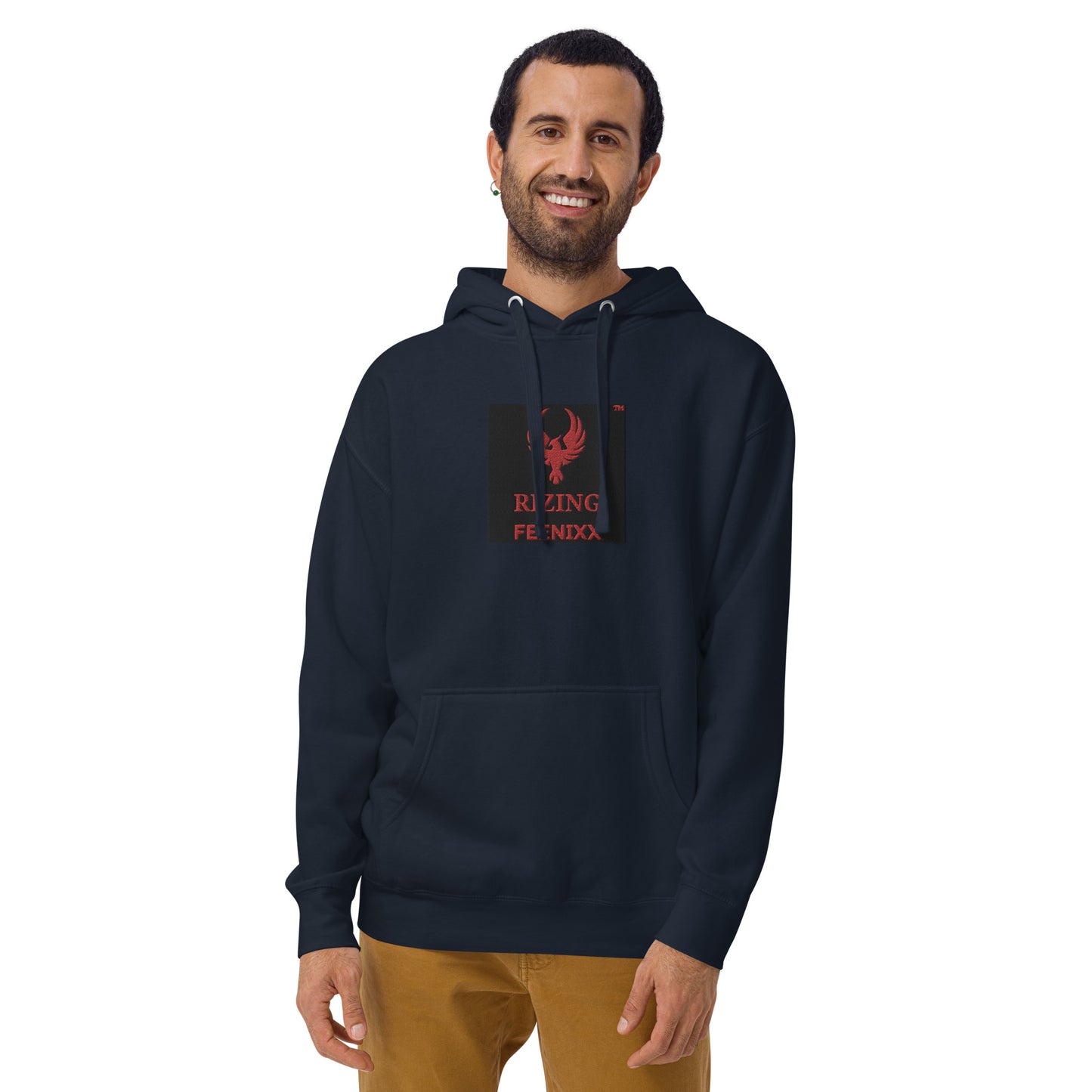 RIZING FEENIXX™ PREMIUM HOODIE EMBROIDERED DESIGN IN MULTIPLE COLORS