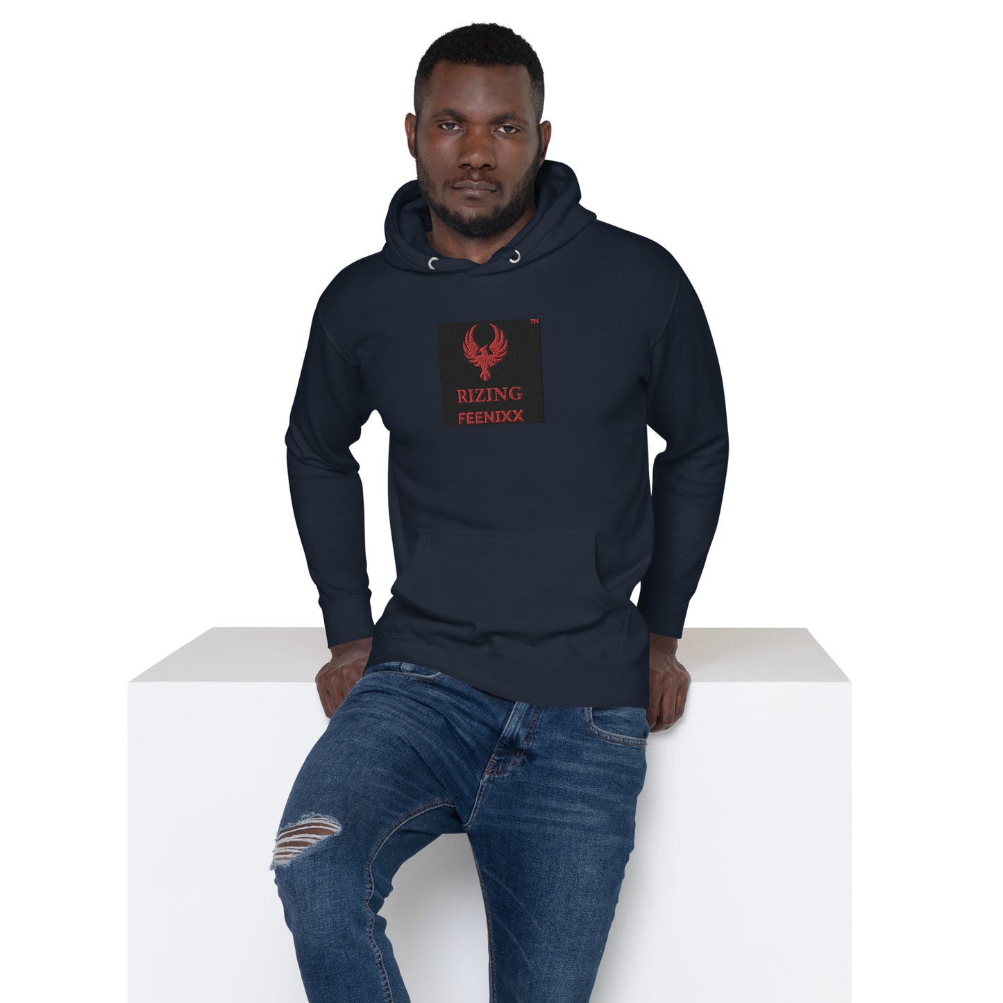 RIZING FEENIXX™ PREMIUM HOODIE EMBROIDERED DESIGN IN MULTIPLE COLORS