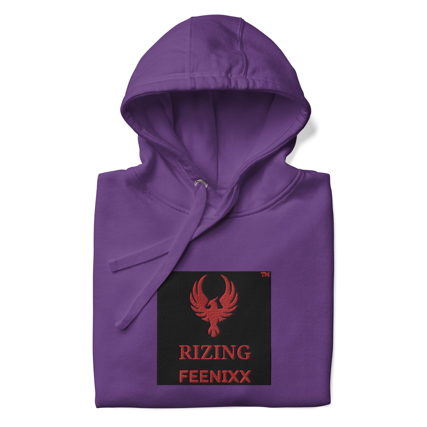 RIZING FEENIXX™ PREMIUM HOODIE EMBROIDERED DESIGN IN MULTIPLE COLORS