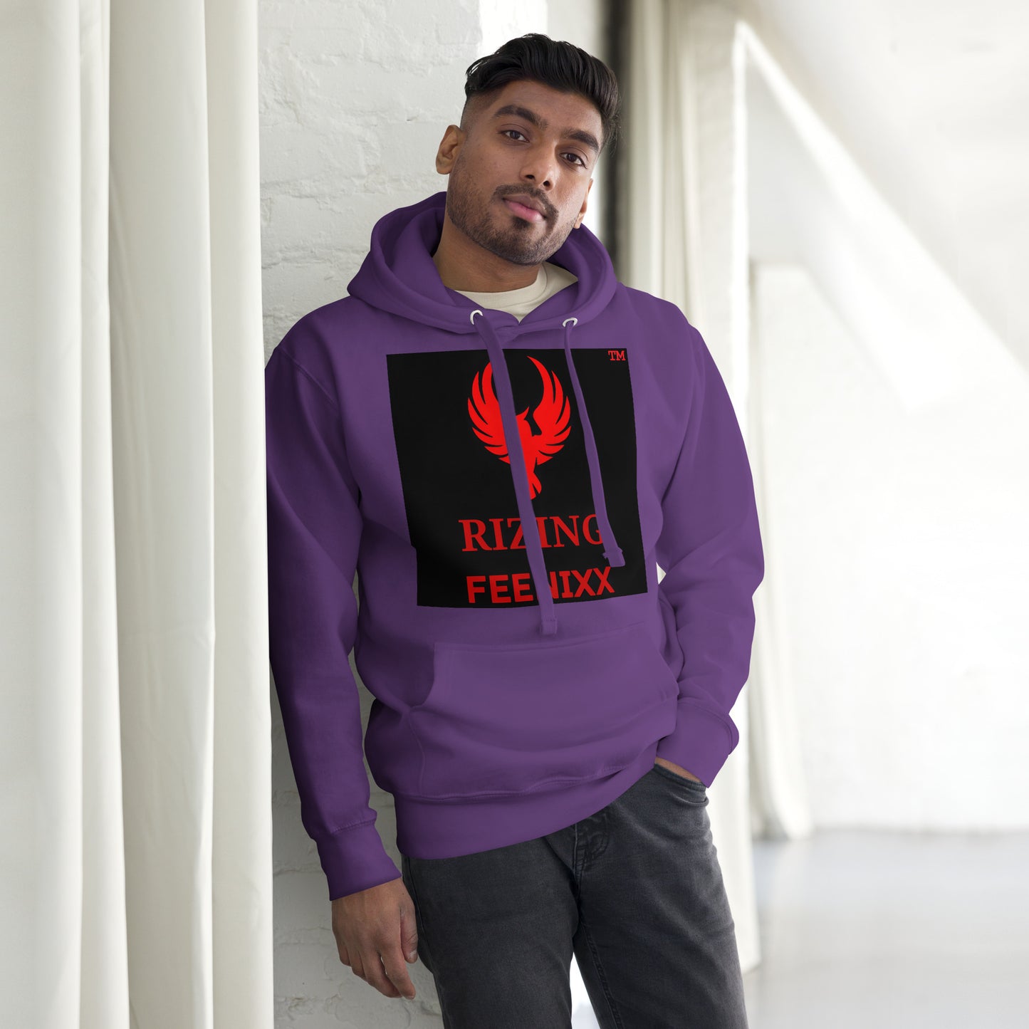 RIZING FEENIXX™ PREMIUM HOODIE PRINTED DESIGN IN MULTIPLE COLORS