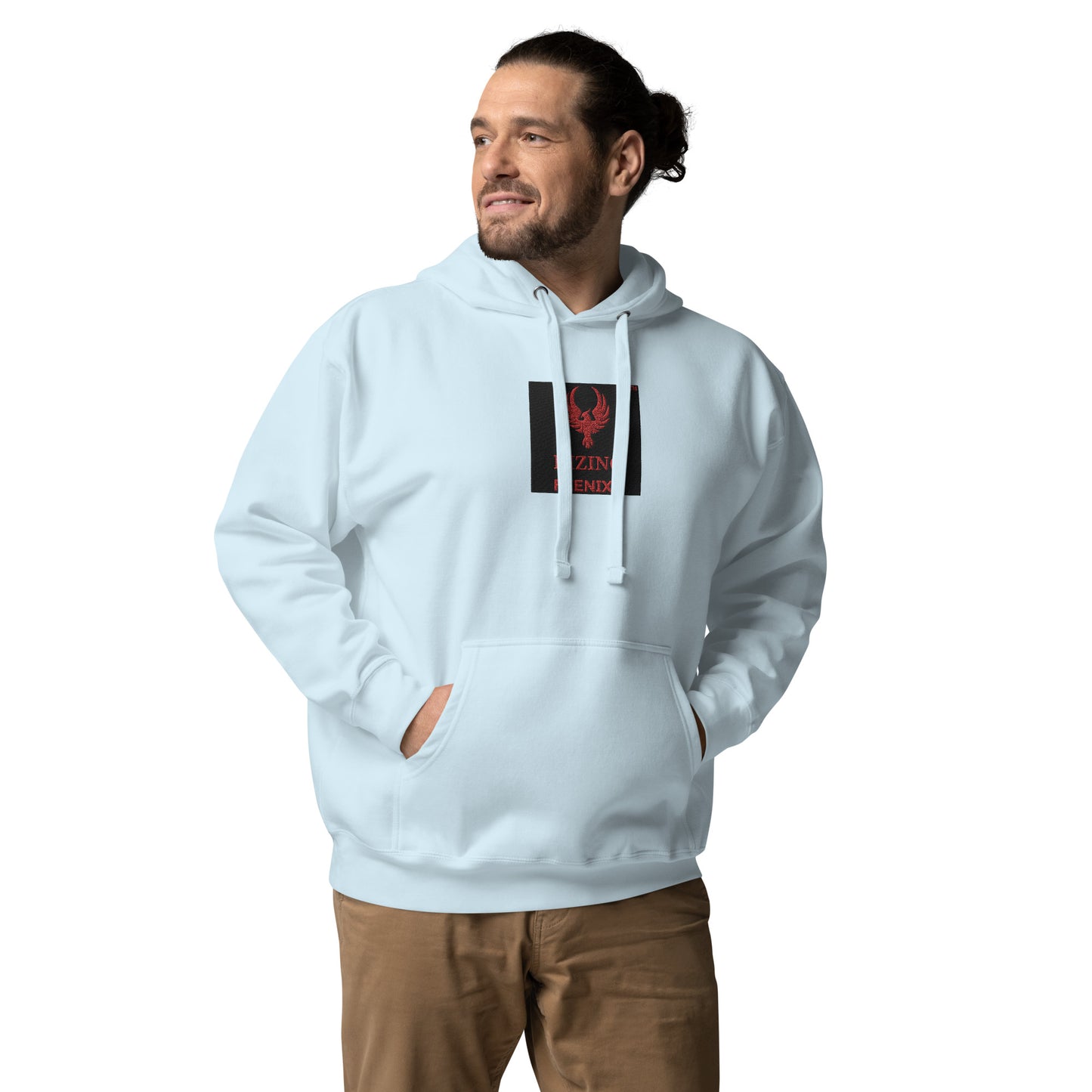 RIZING FEENIXX™ PREMIUM HOODIE EMBROIDERED DESIGN IN MULTIPLE COLORS