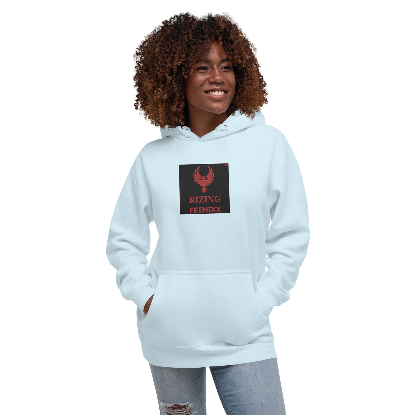 RIZING FEENIXX™ PREMIUM HOODIE EMBROIDERED DESIGN IN MULTIPLE COLORS