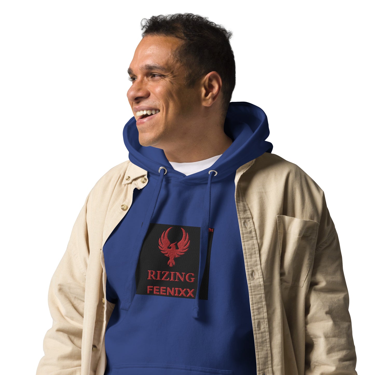 RIZING FEENIXX™ PREMIUM HOODIE EMBROIDERED DESIGN IN MULTIPLE COLORS